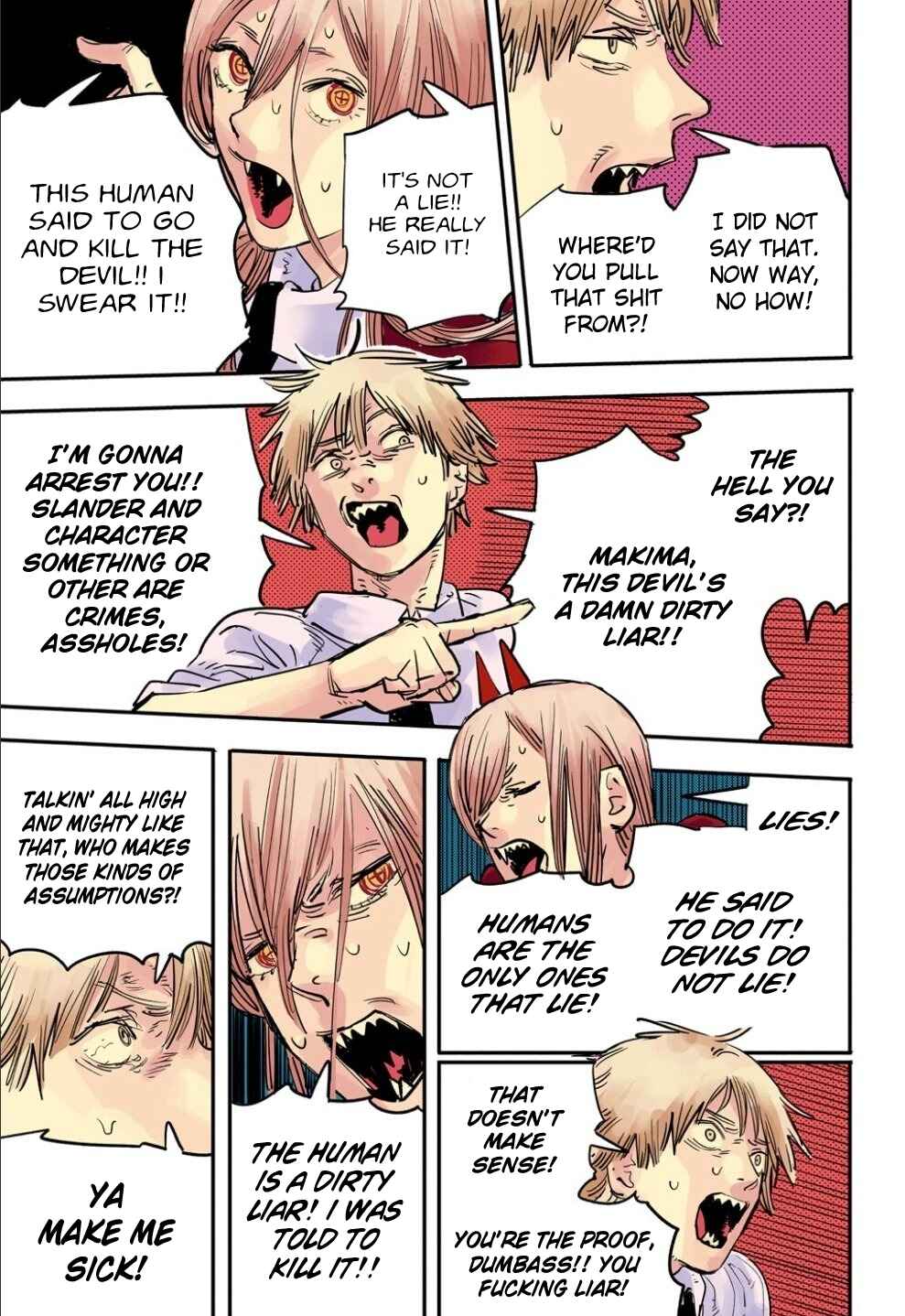 Page 13 Chapter 5 Chainsaw Man (Official Colored)