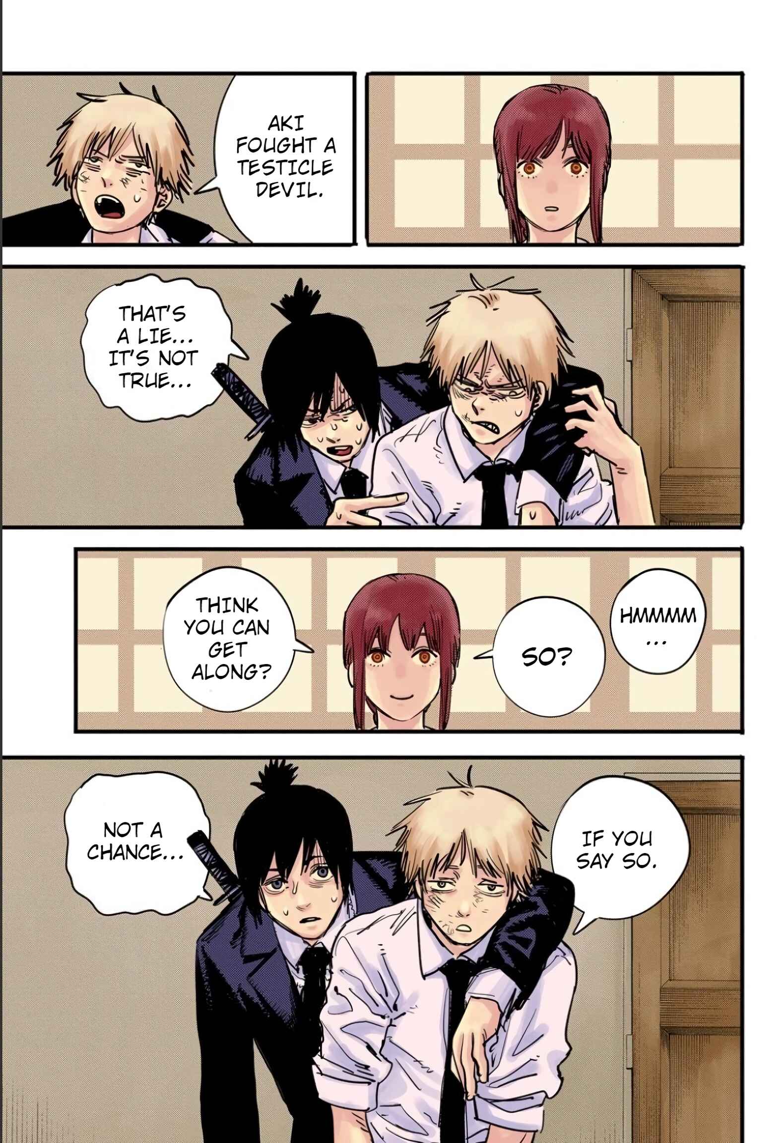 Page 17 Chapter 3 Chainsaw Man (Official Colored)