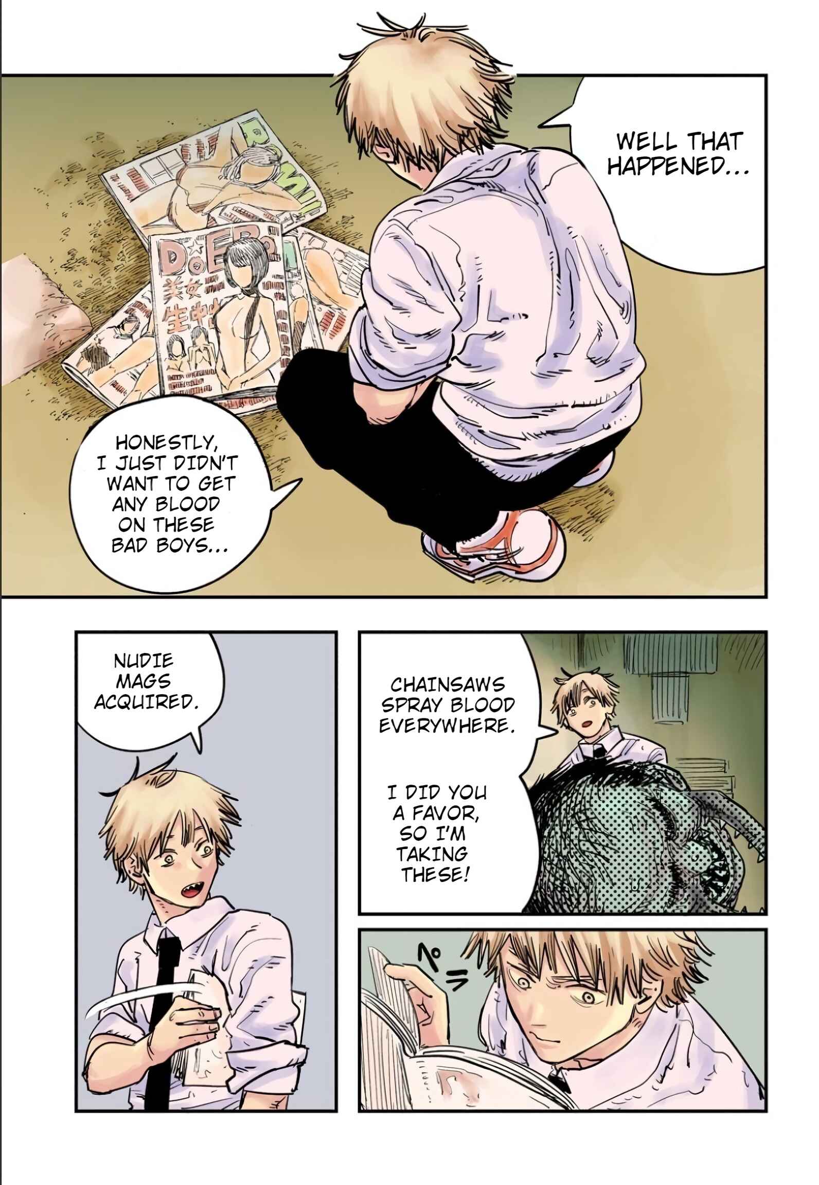 Page 11 Chapter 4 Chainsaw Man (Official Colored)