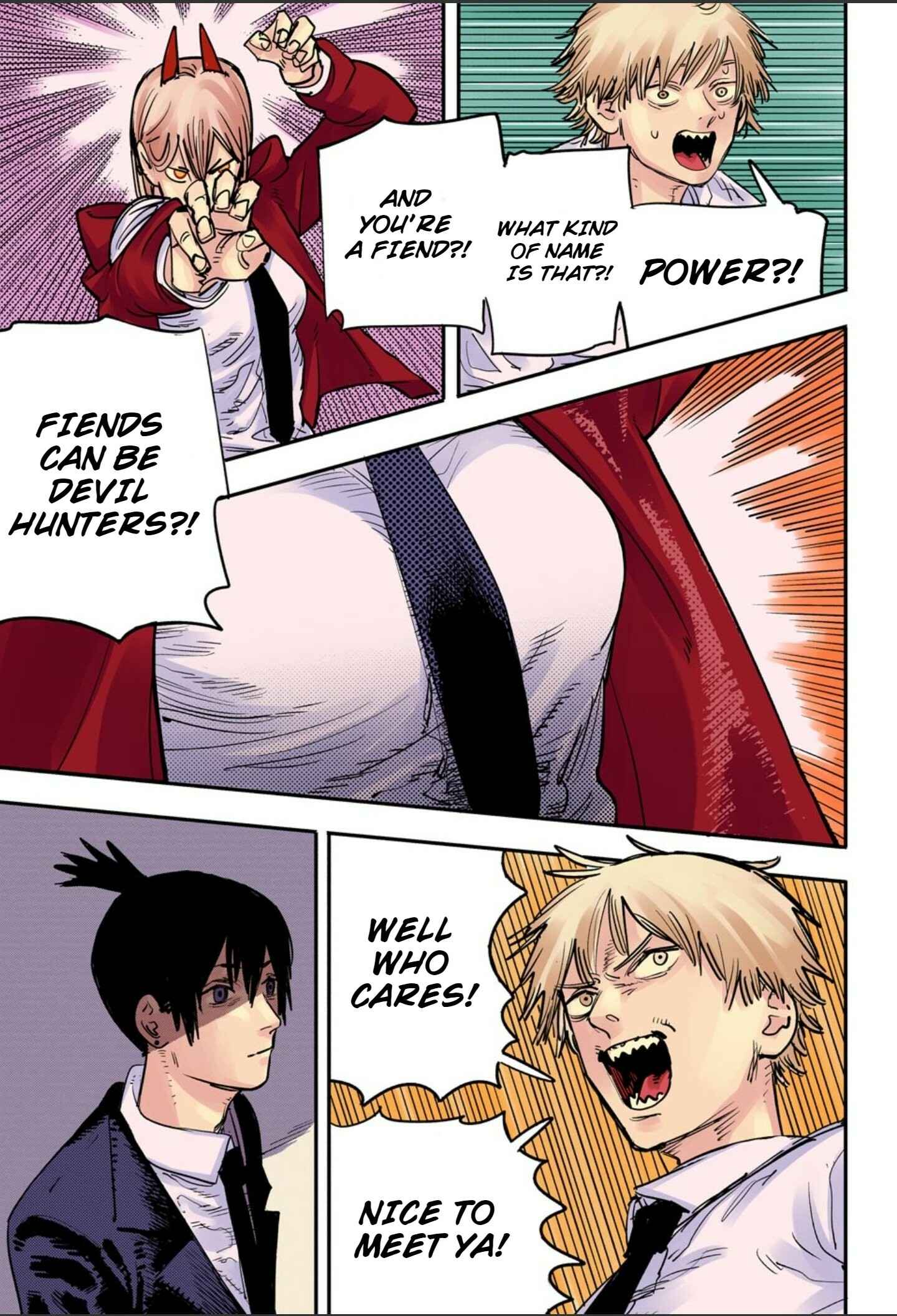 Page 19 Chapter 4 Chainsaw Man (Official Colored)
