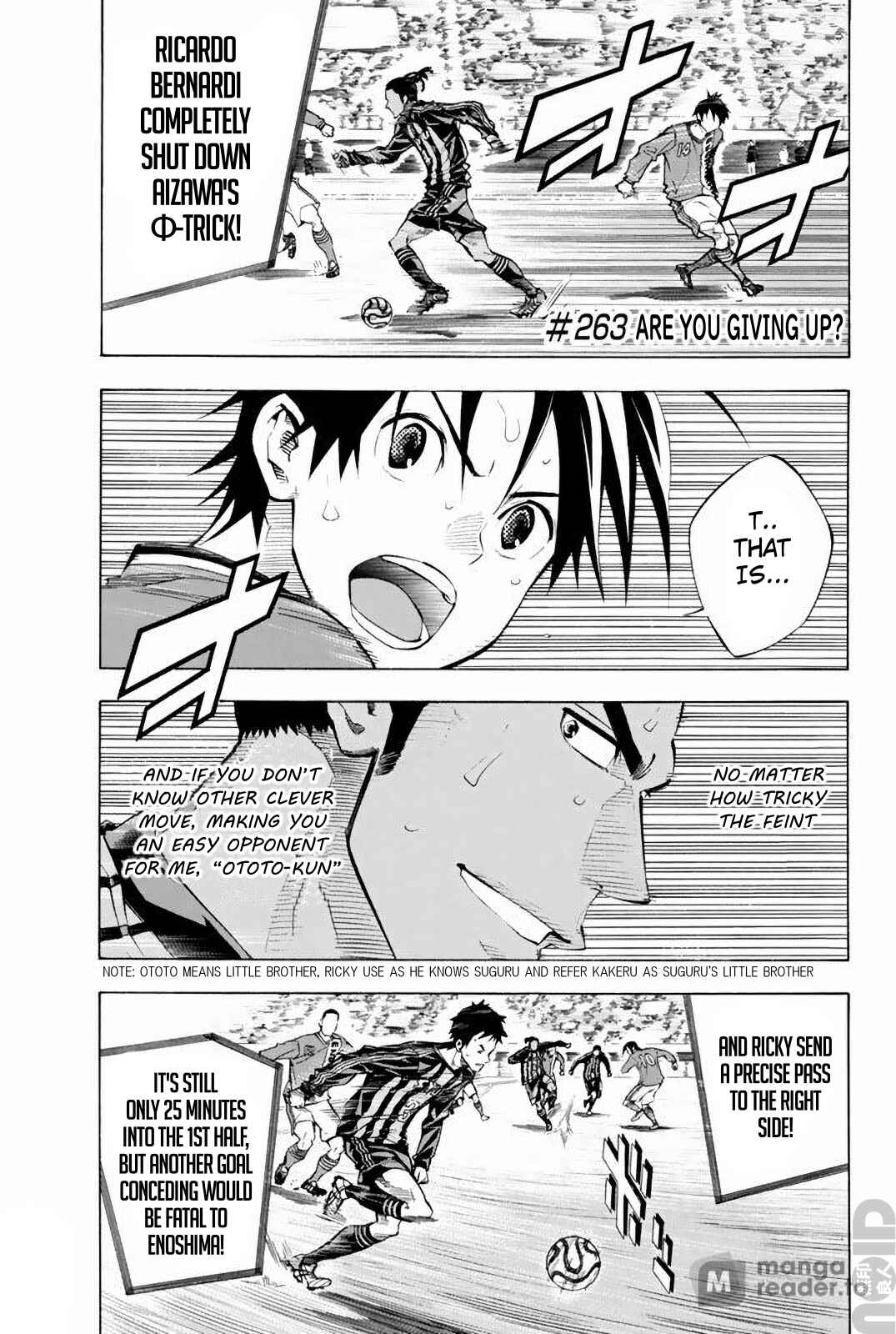 Page 1 Chapter 263 The Knight in the Area