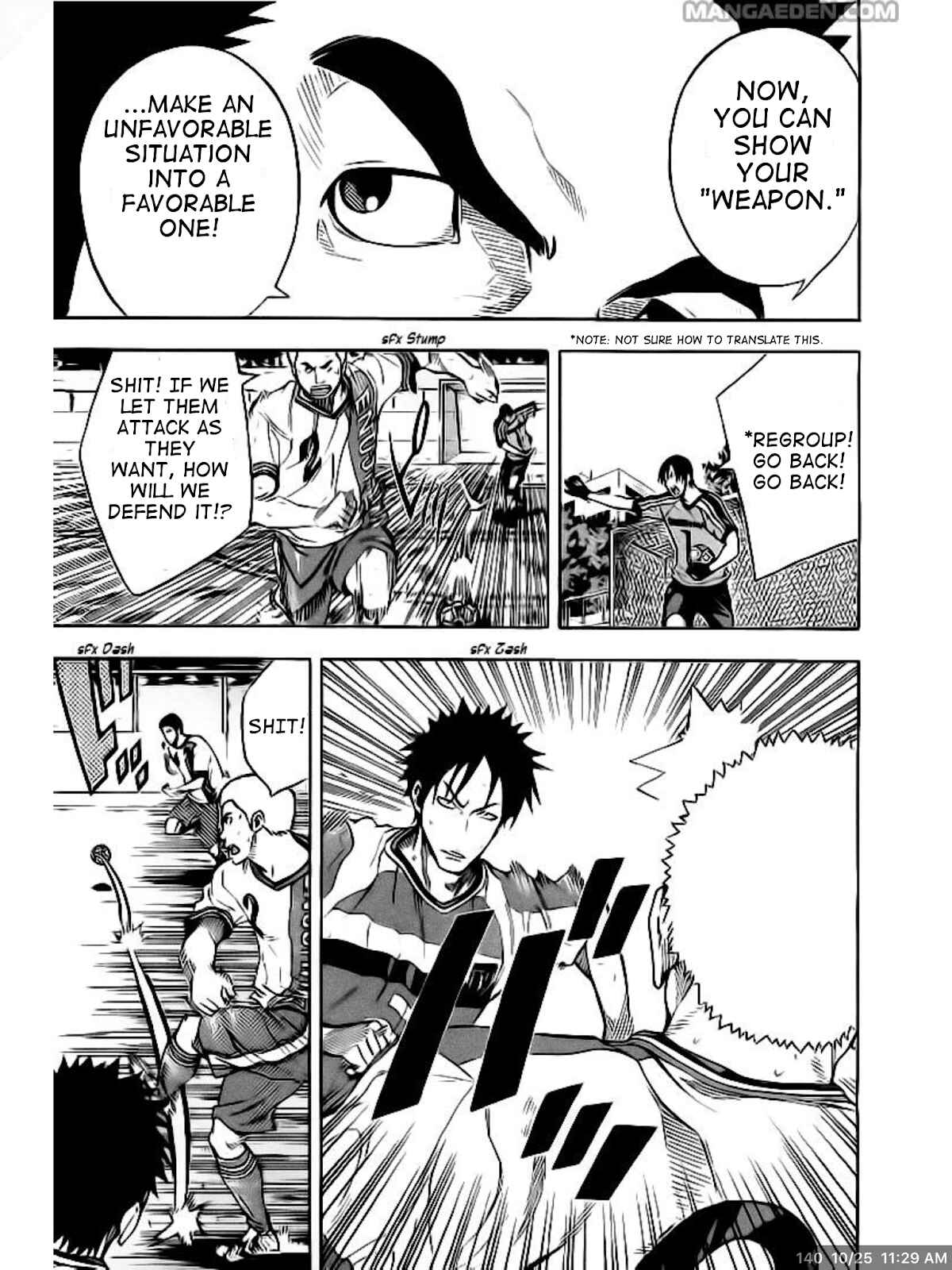 Page 10 Chapter 140 The Knight in the Area