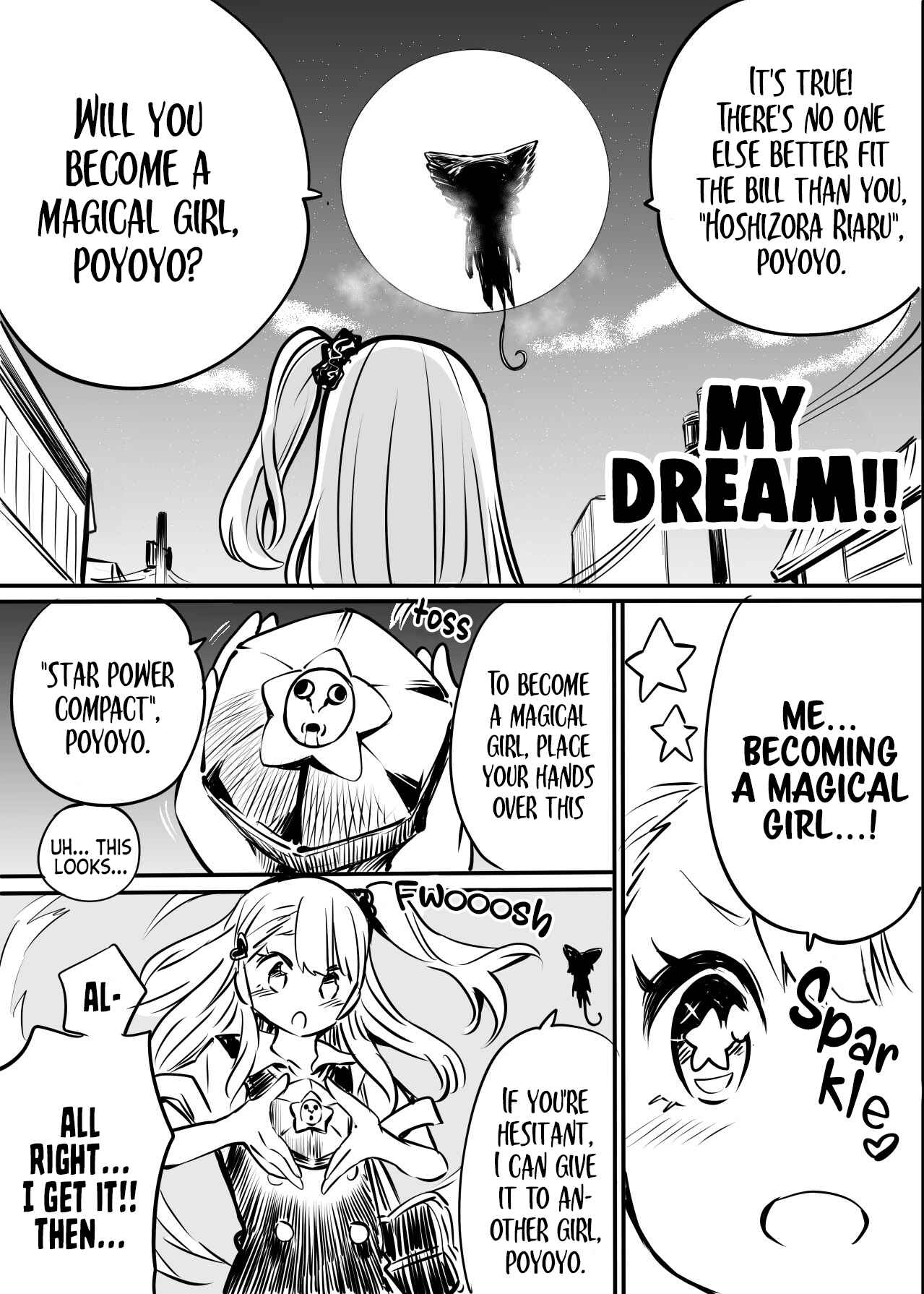 Page 2 Chapter 1 I Drew A Magical Girl Comic ⭐︎