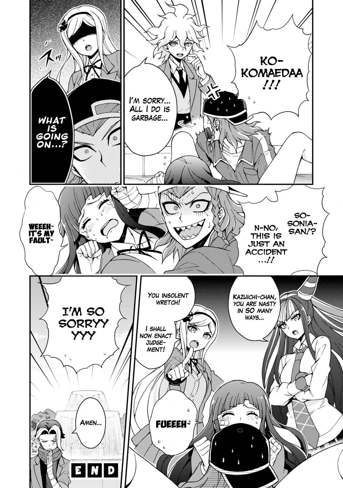 Page 8 Chapter 16 Danganronpa 3: The End of Hopes Peak Academy - Future Arc & Despair Arc Comic Anthology  (Dengeki Comics EX)