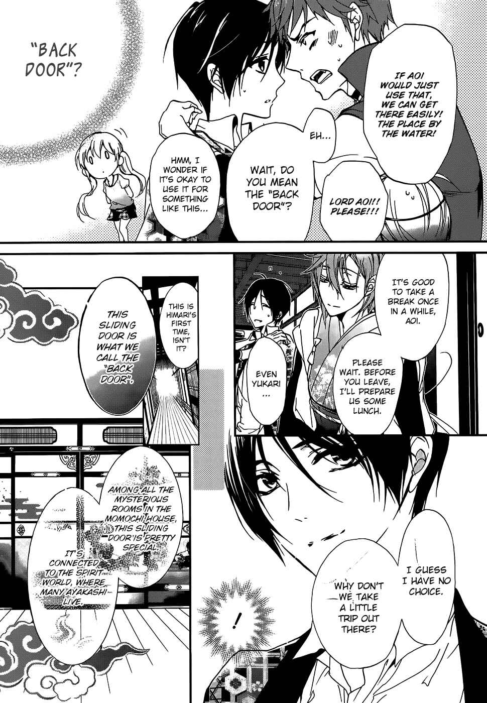 Page 12 Chapter 16 Momochi-san Chi no Ayakashi Ouji