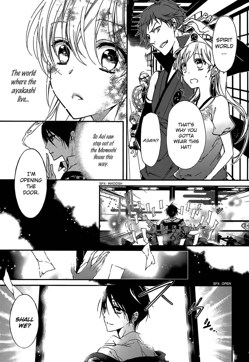Page 13 Chapter 16 Momochi-san Chi no Ayakashi Ouji