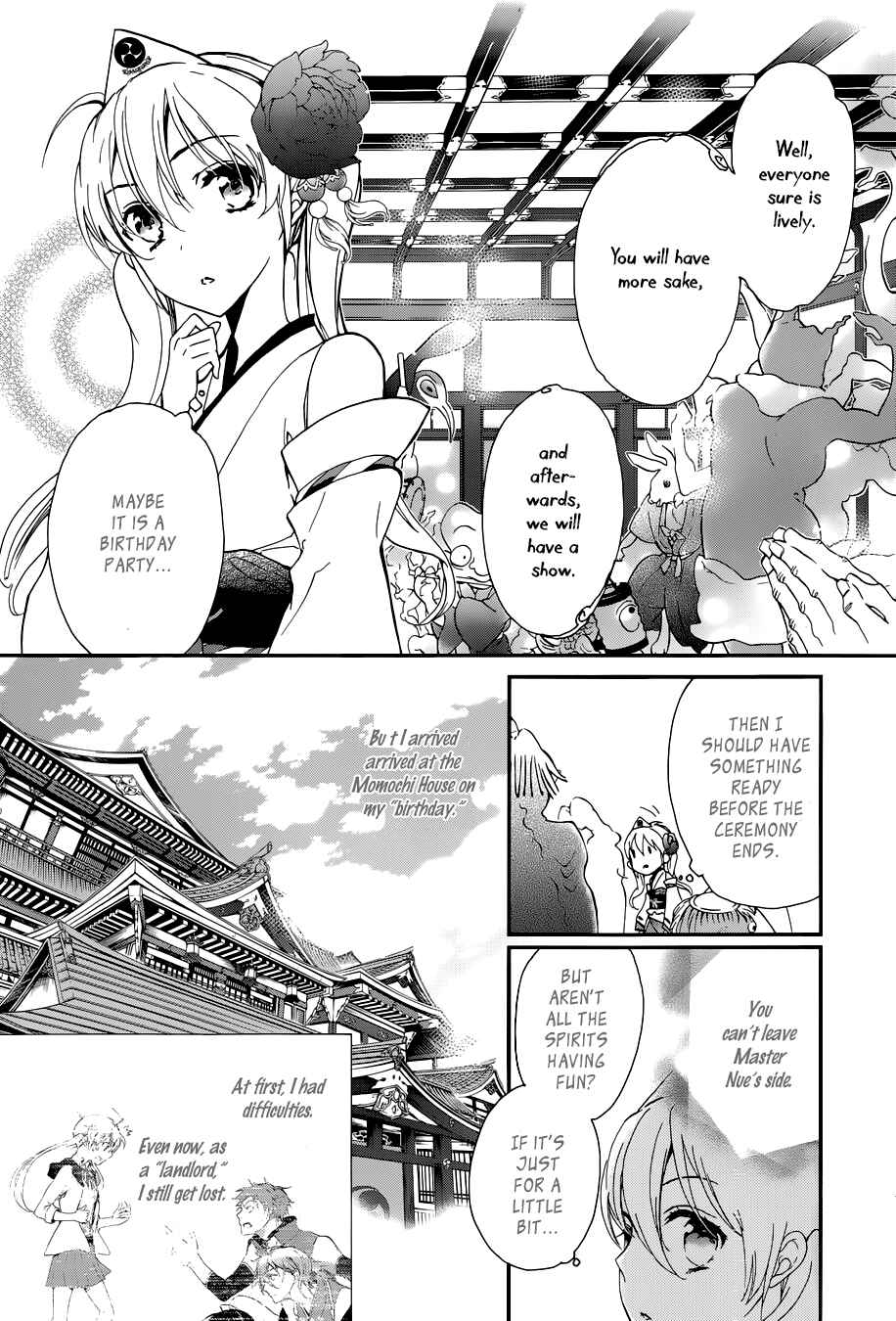 Page 19 Chapter 10 Momochi-san Chi no Ayakashi Ouji
