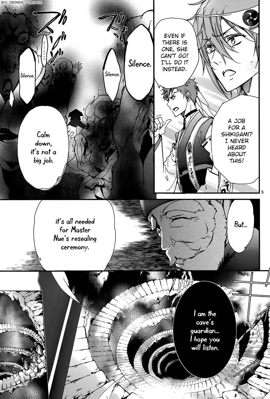 Page 7 Chapter 11 Momochi-san Chi no Ayakashi Ouji