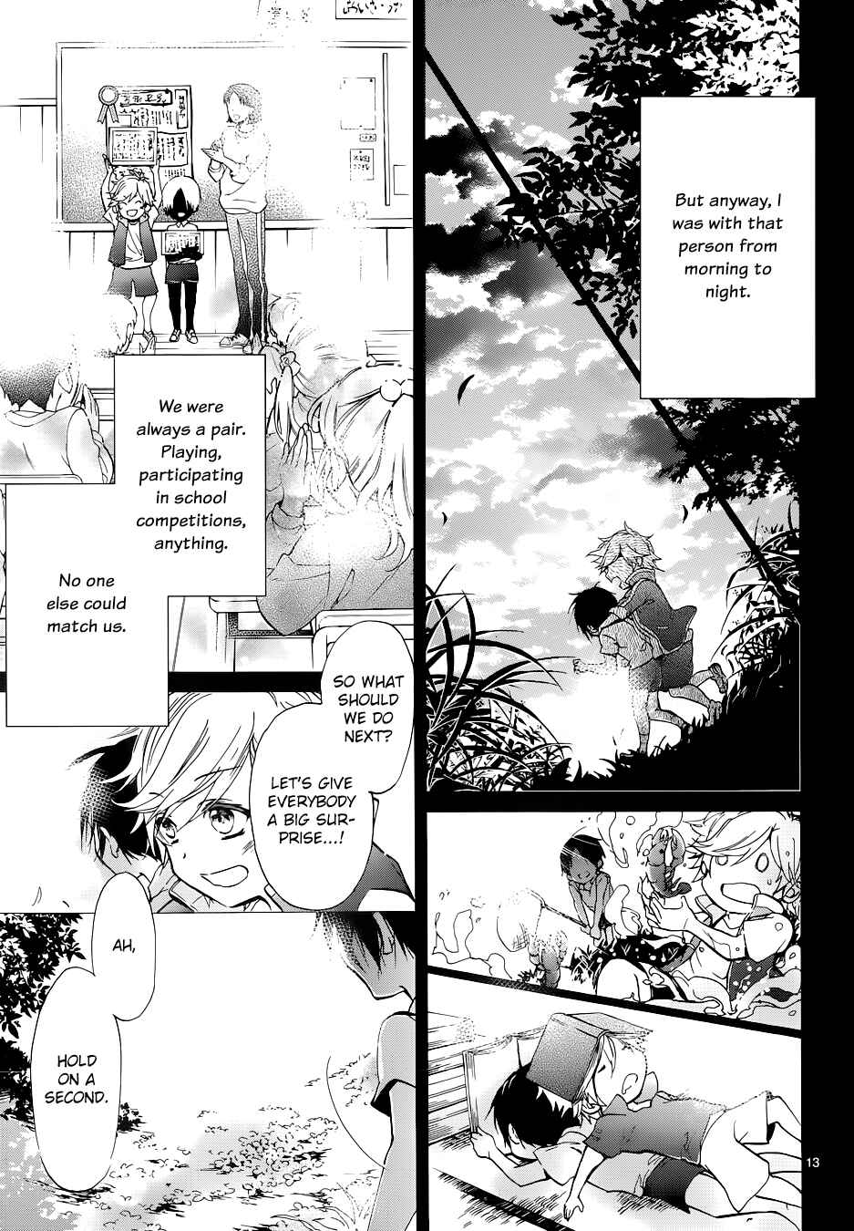 Page 14 Chapter 13 Momochi-san Chi no Ayakashi Ouji