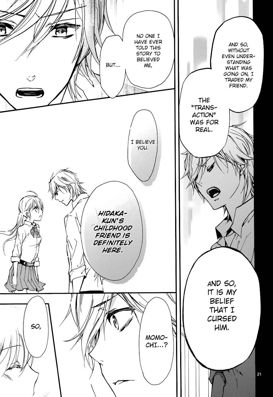 Page 22 Chapter 13 Momochi-san Chi no Ayakashi Ouji
