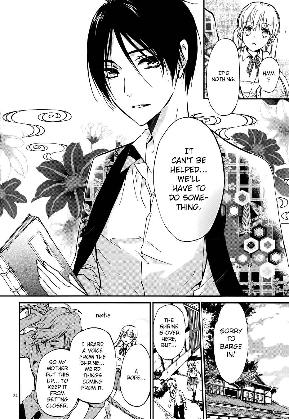 Page 25 Chapter 13 Momochi-san Chi no Ayakashi Ouji
