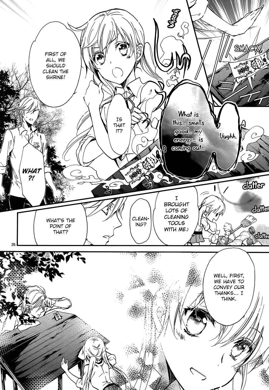 Page 27 Chapter 13 Momochi-san Chi no Ayakashi Ouji