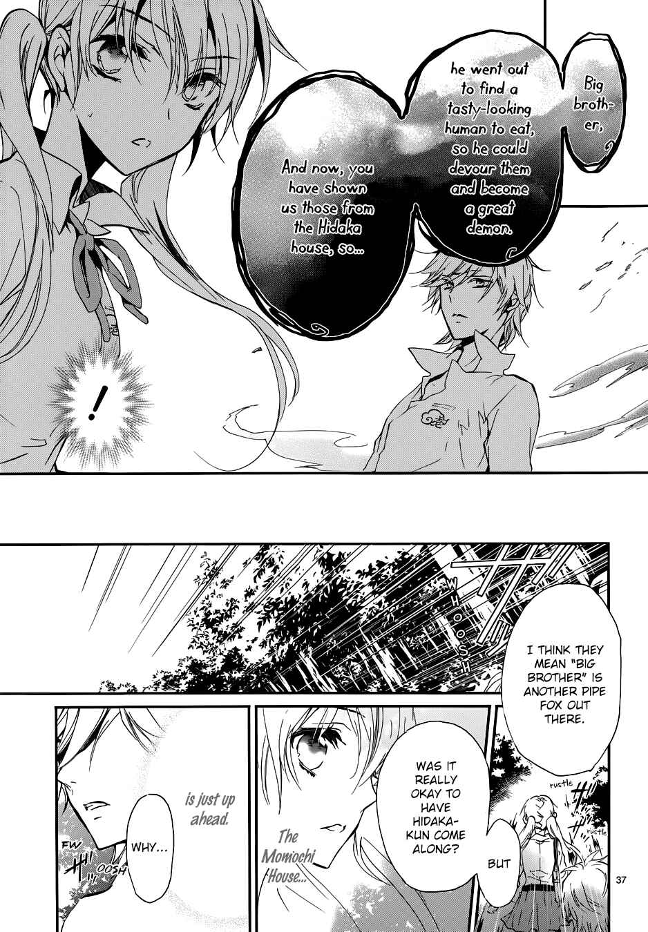 Page 38 Chapter 13 Momochi-san Chi no Ayakashi Ouji