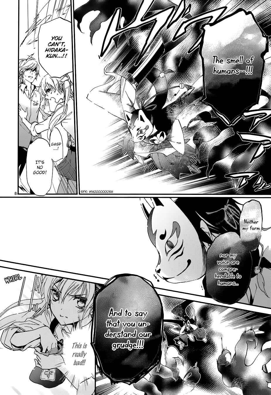 Page 9 Chapter 14 Momochi-san Chi no Ayakashi Ouji