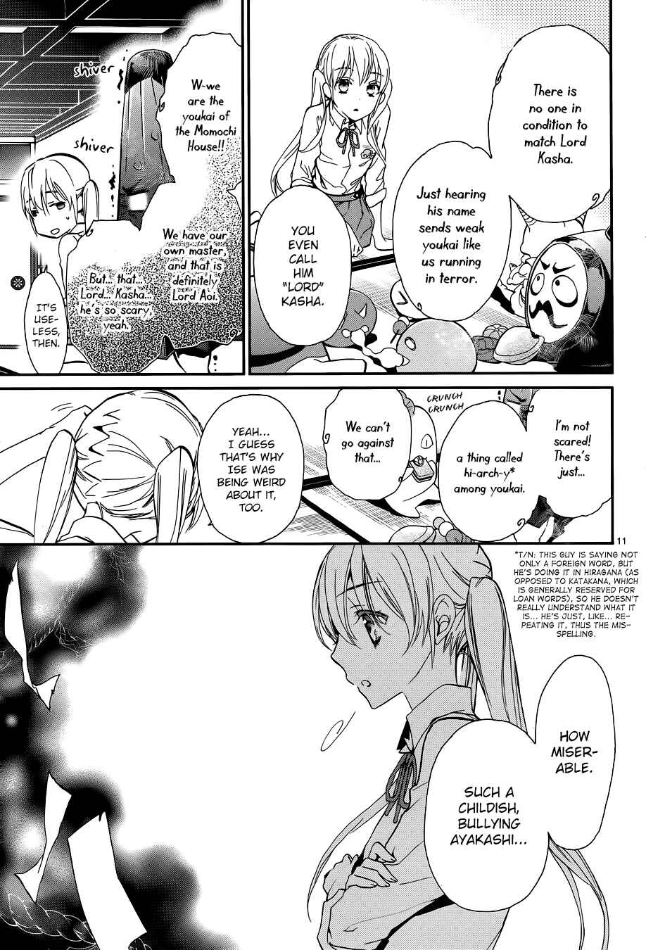 Page 17 Chapter 9 Momochi-san Chi no Ayakashi Ouji