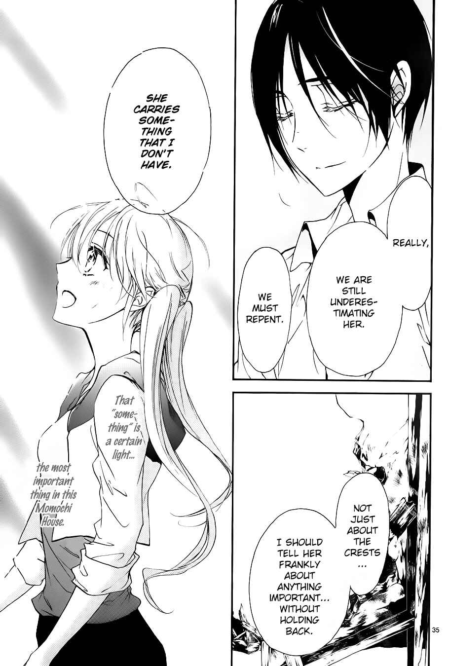 Page 41 Chapter 9 Momochi-san Chi no Ayakashi Ouji