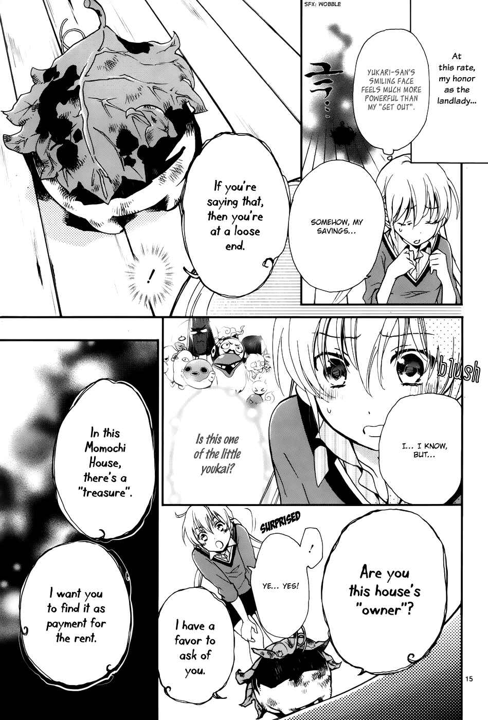 Page 16 Chapter 2 Momochi-san Chi no Ayakashi Ouji