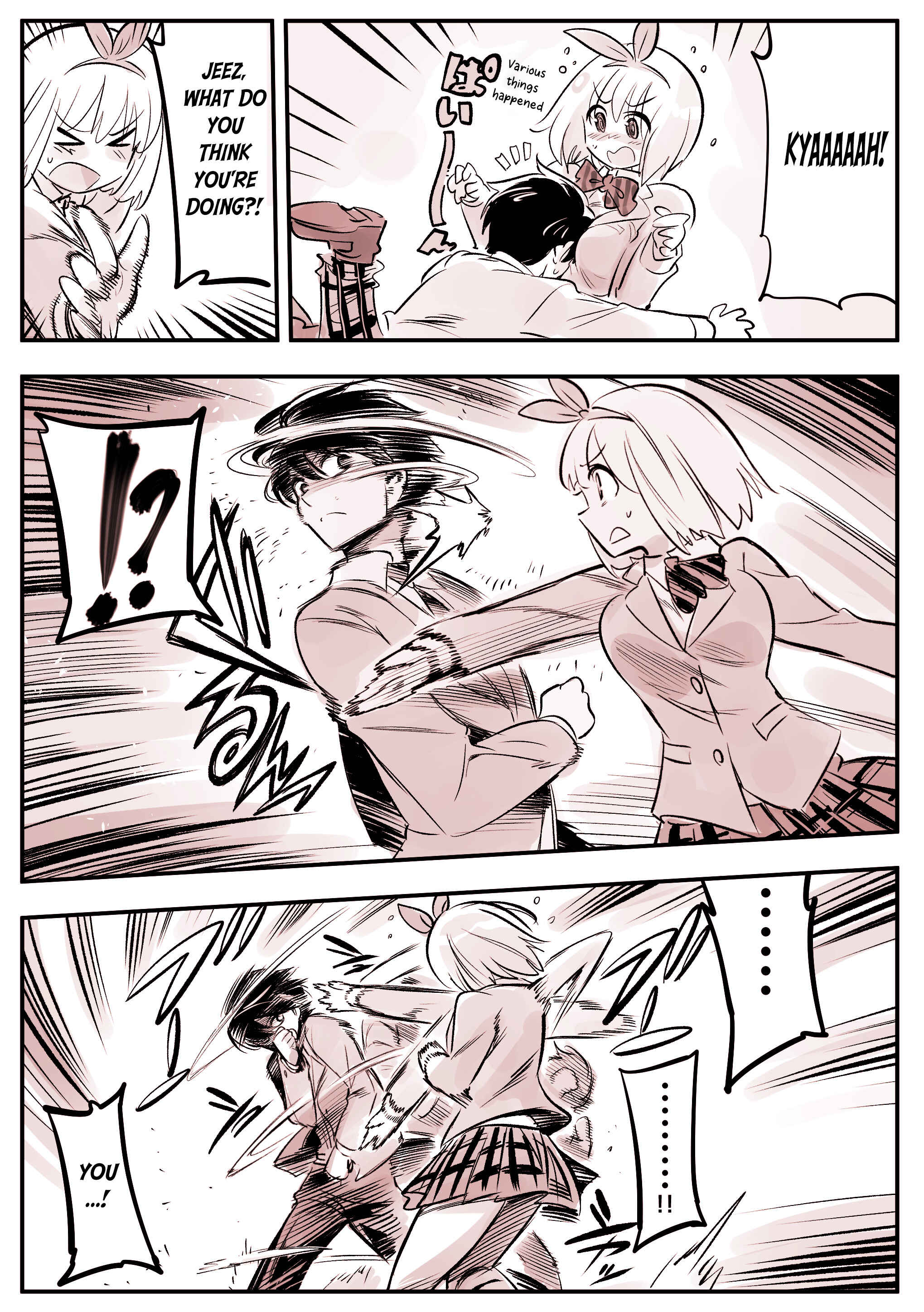 Page 1 Chapter 1 A Romcom Protagonist with Some Moves