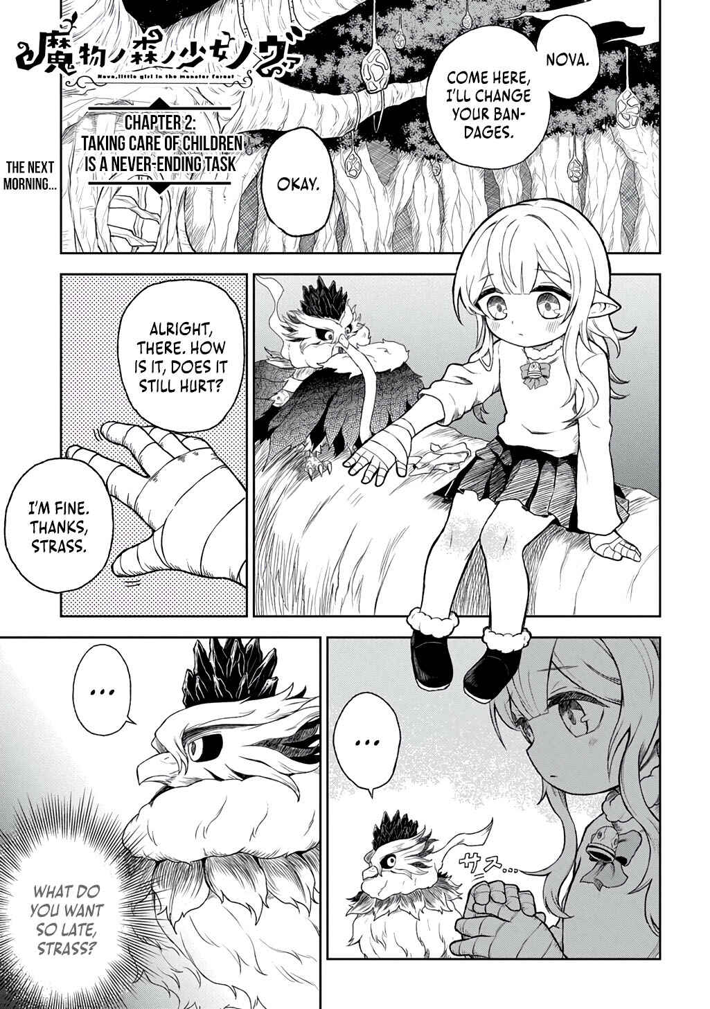 Page 2 Chapter 2 Mamono no Mori no Shojo Nova
