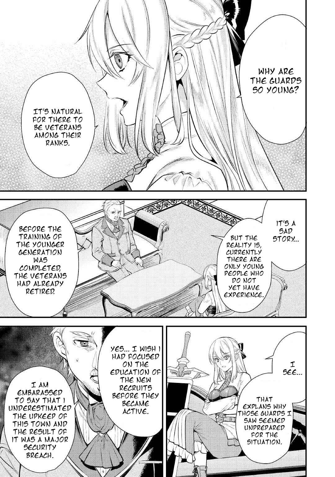 Page 23 Chapter 4 Tensei Babaa wa Misugosenai!: Moto Akutoku Jotei no Nishuume Life