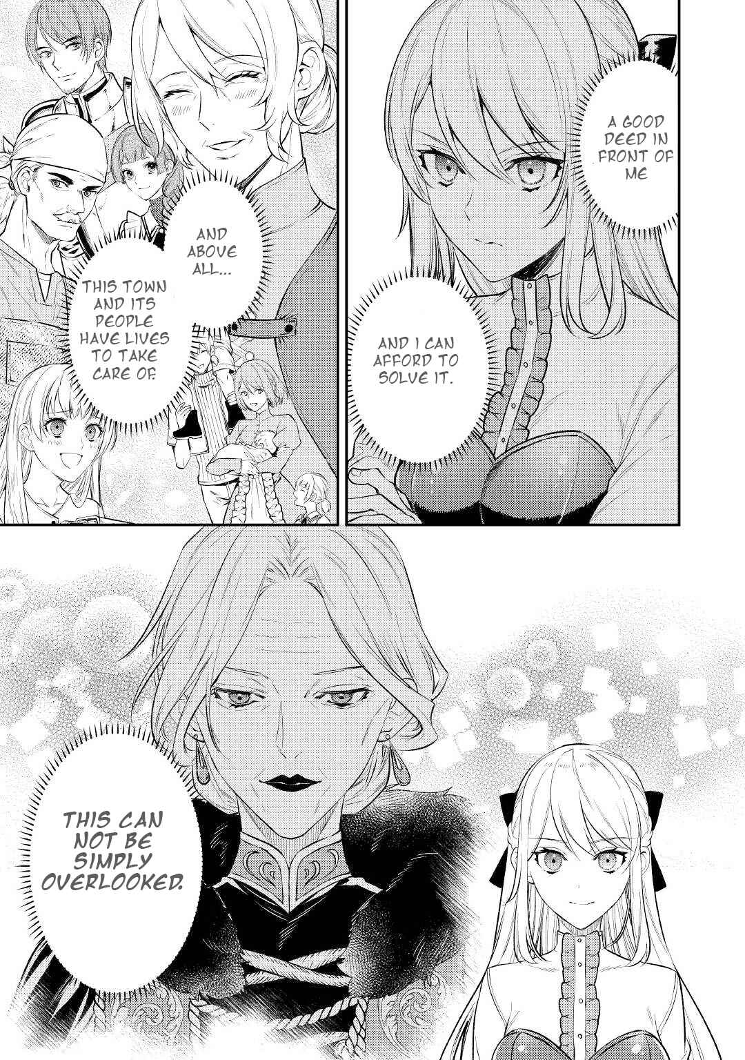 Page 25 Chapter 4 Tensei Babaa wa Misugosenai!: Moto Akutoku Jotei no Nishuume Life