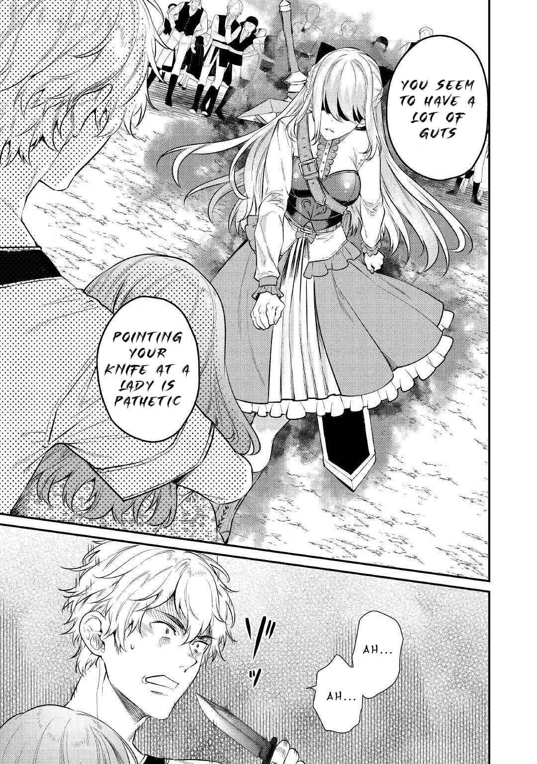 Page 9 Chapter 4 Tensei Babaa wa Misugosenai!: Moto Akutoku Jotei no Nishuume Life