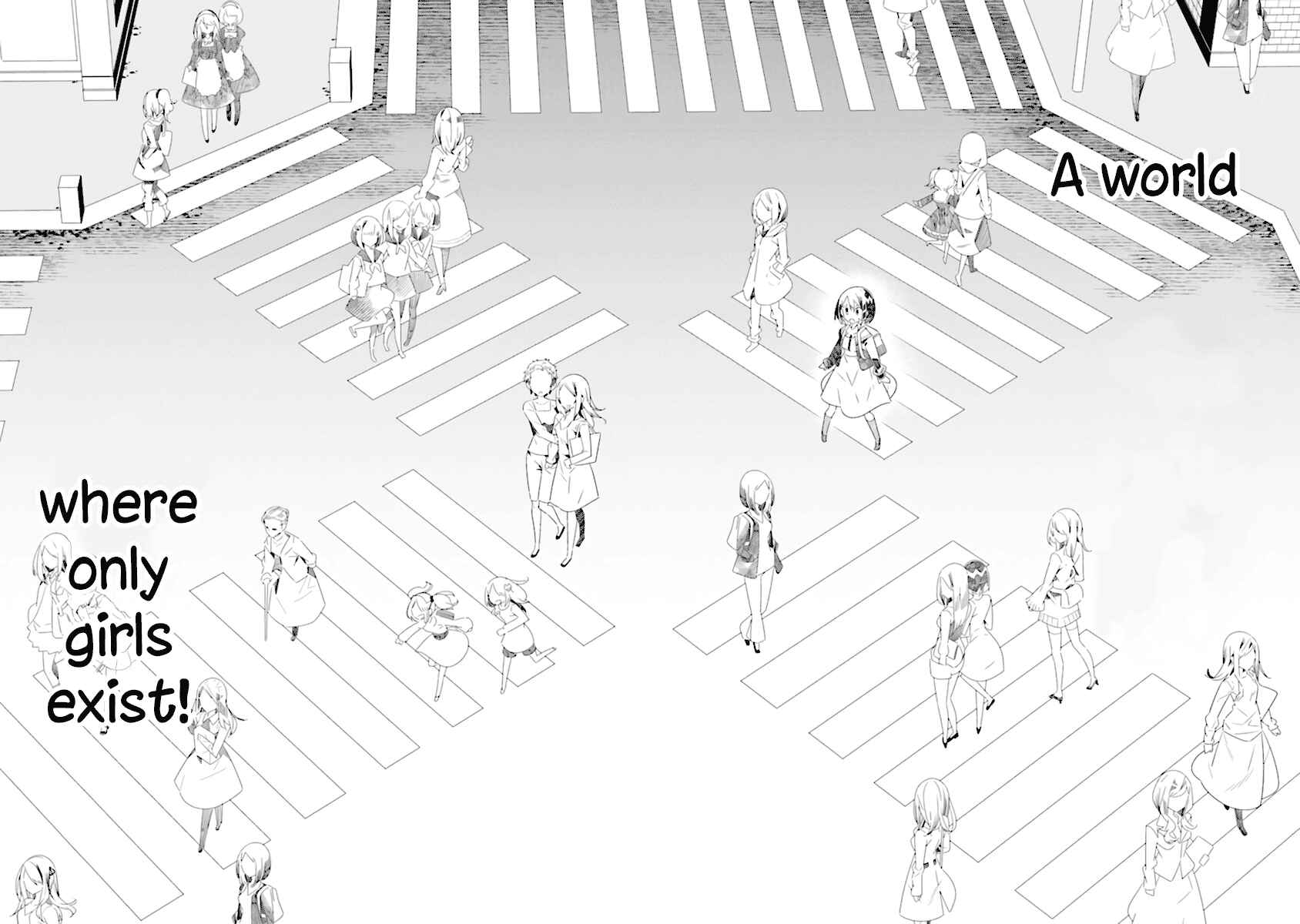 Page 12 Chapter 1.1 The Whole of Humanity Has Gone Yuri Except for Me