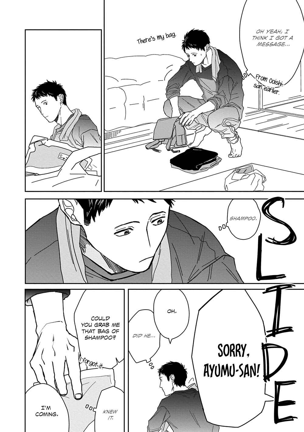 Page 10 Chapter 4 Sonokoi, Jihanki de Kaemasuka?