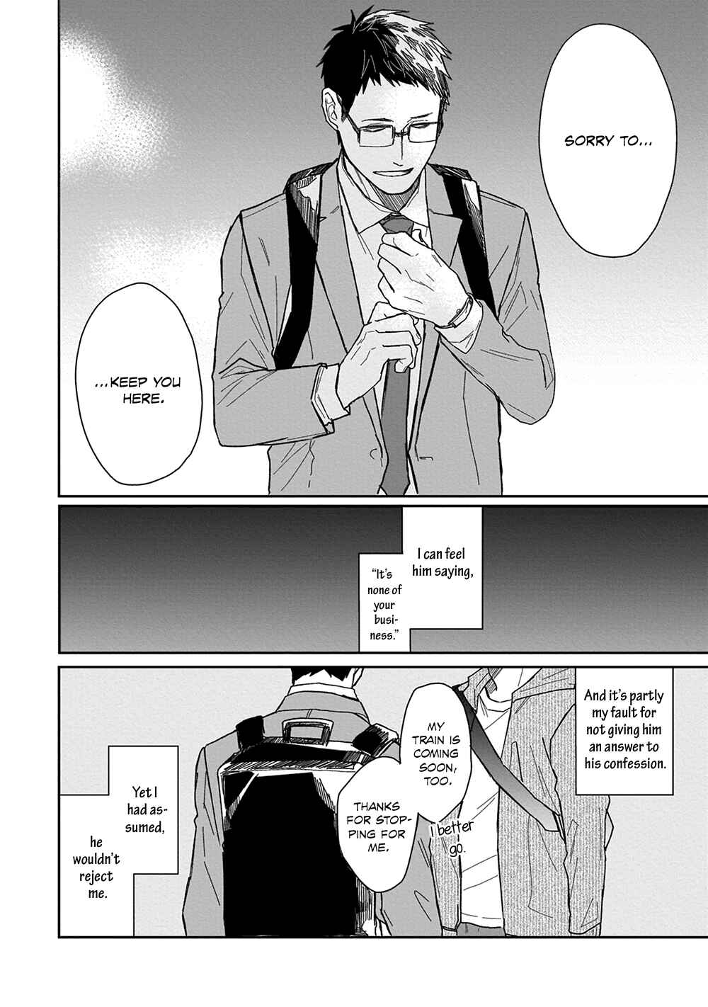 Page 46 Chapter 4 Sonokoi, Jihanki de Kaemasuka?