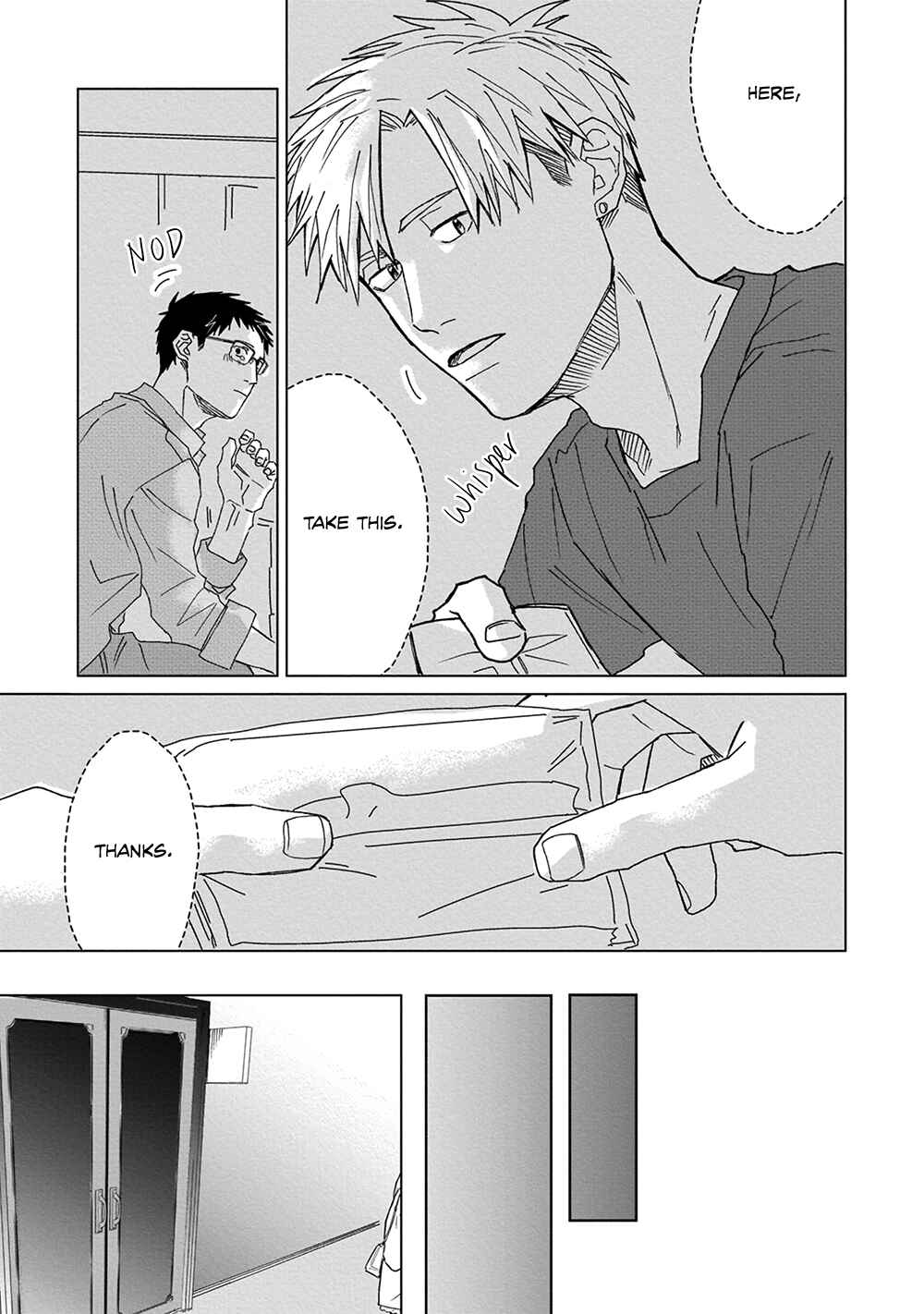 Page 13 Chapter 3 Sonokoi, Jihanki de Kaemasuka?