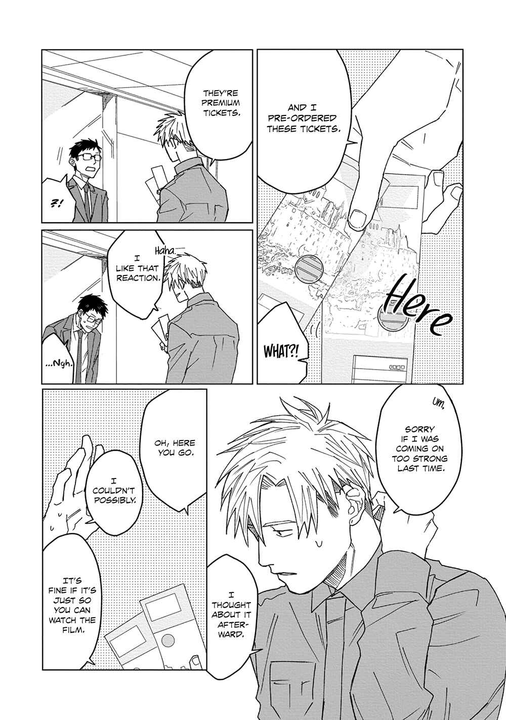 Page 8 Chapter 3 Sonokoi, Jihanki de Kaemasuka?