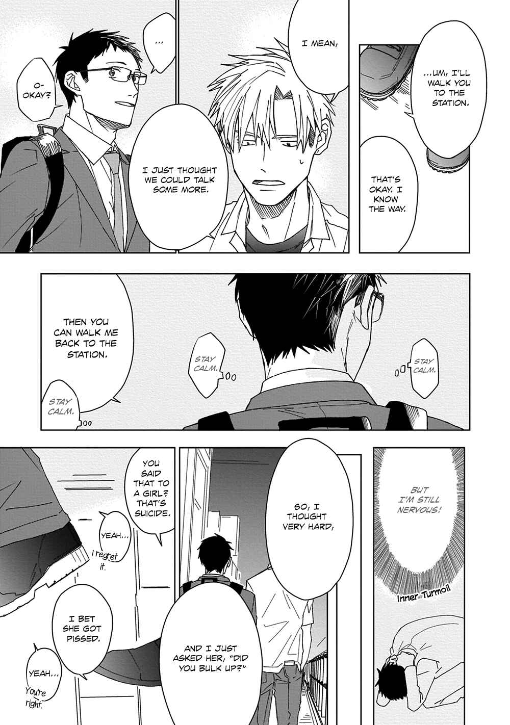 Page 13 Chapter 2 Sonokoi, Jihanki de Kaemasuka?
