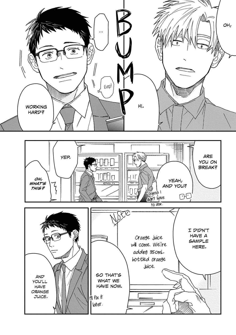 Page 12 Chapter 1 Sonokoi, Jihanki de Kaemasuka?