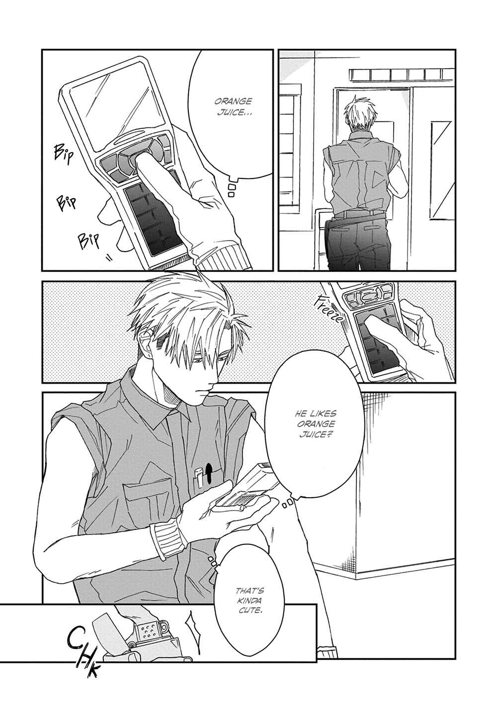 Page 8 Chapter 1 Sonokoi, Jihanki de Kaemasuka?