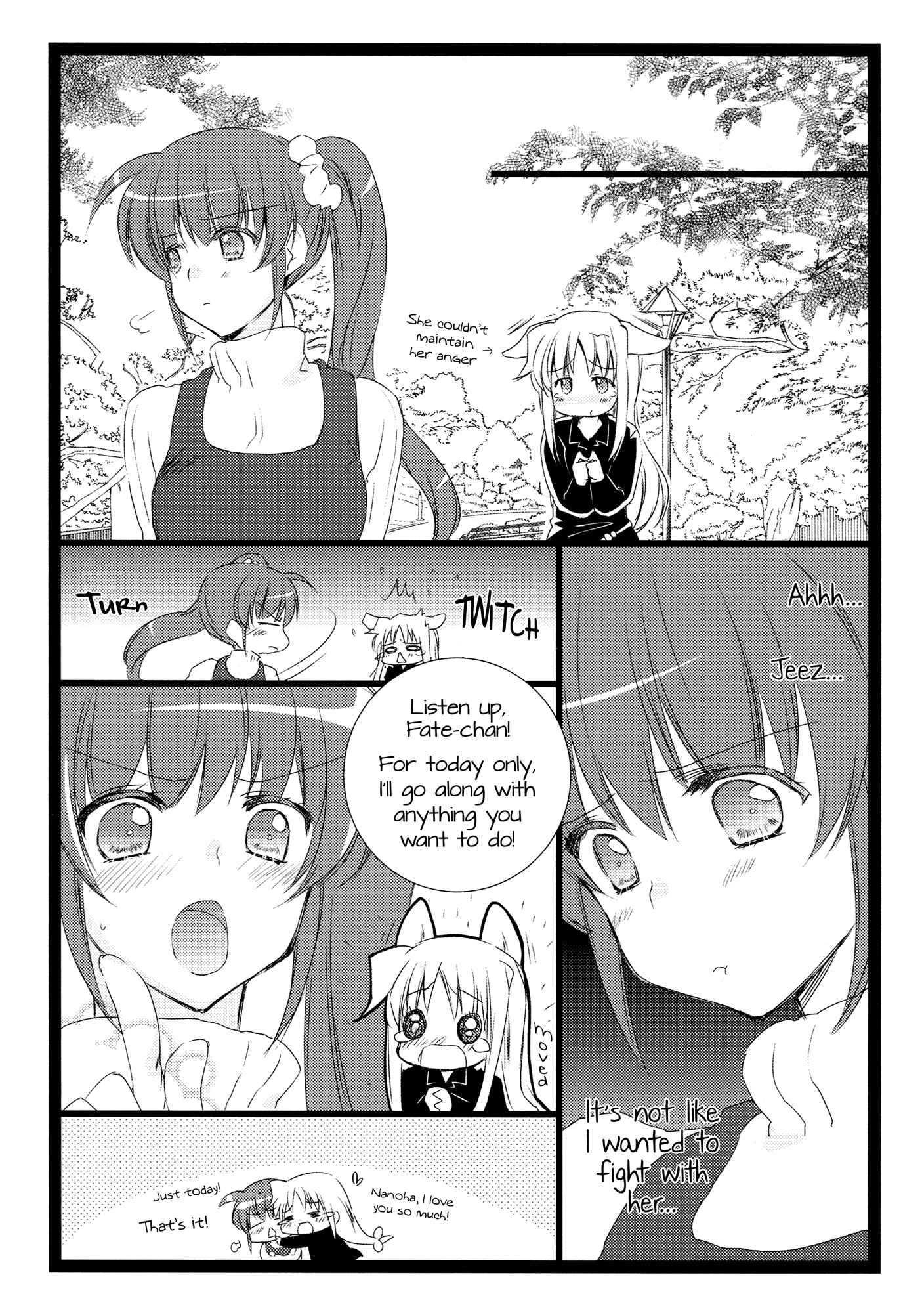 Page 6 Chapter Unknown_9c5d Mahou Shoujo Lyrical Nanoha - Forever, Like This (Doujinshi)