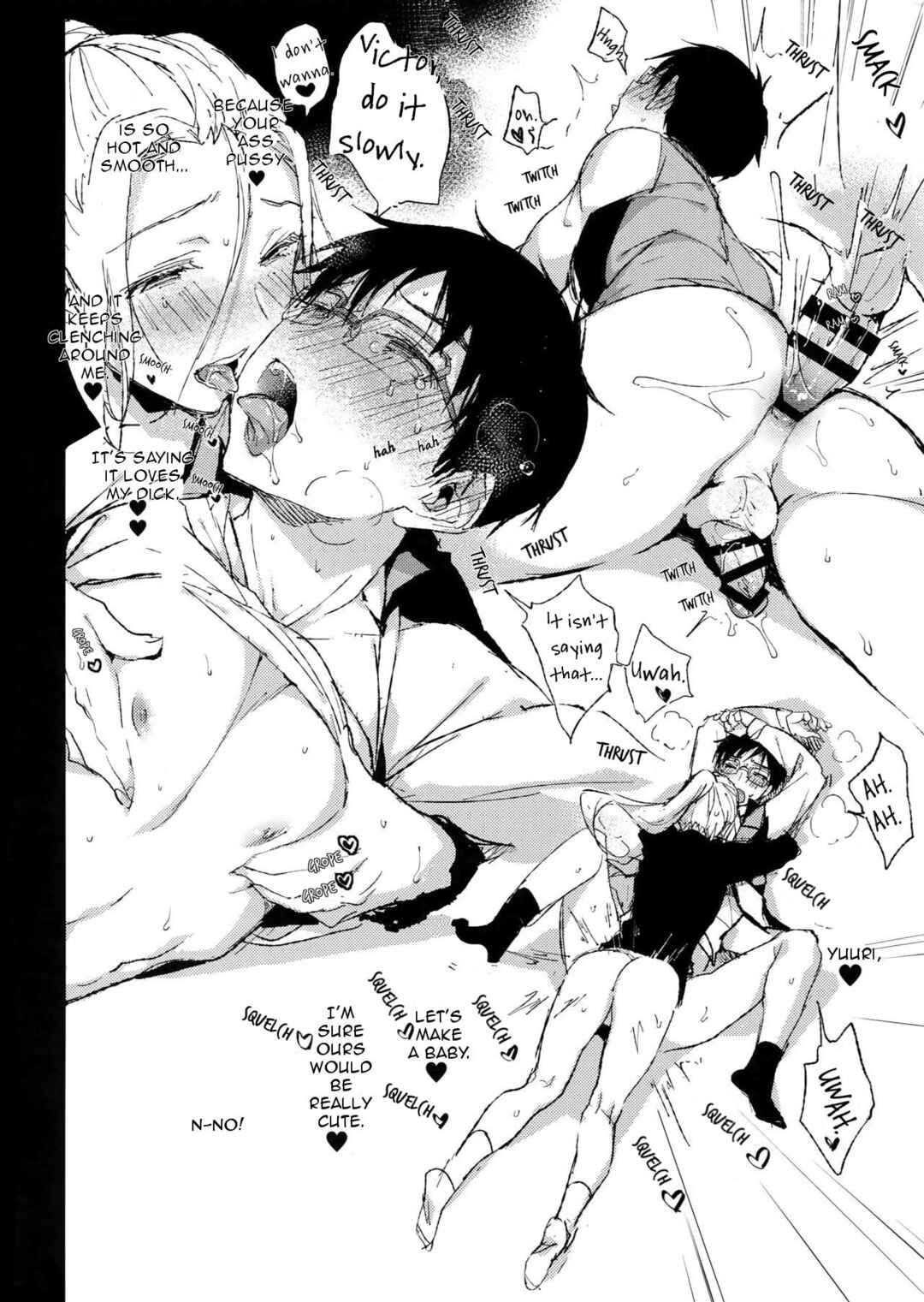 Page 11 Chapter Unknown_e041 Yuri!!! on Ice - Theres No Way a 23-Year-Old Guy Would Lose to a Juniors Dick (Doujinshi)