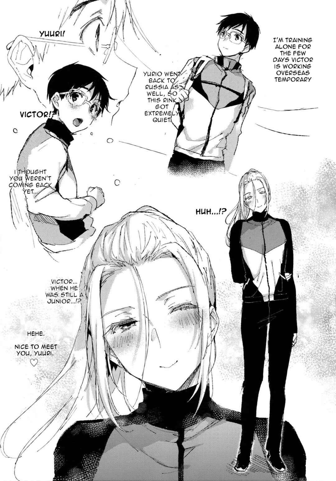 Page 2 Chapter Unknown_e041 Yuri!!! on Ice - Theres No Way a 23-Year-Old Guy Would Lose to a Juniors Dick (Doujinshi)