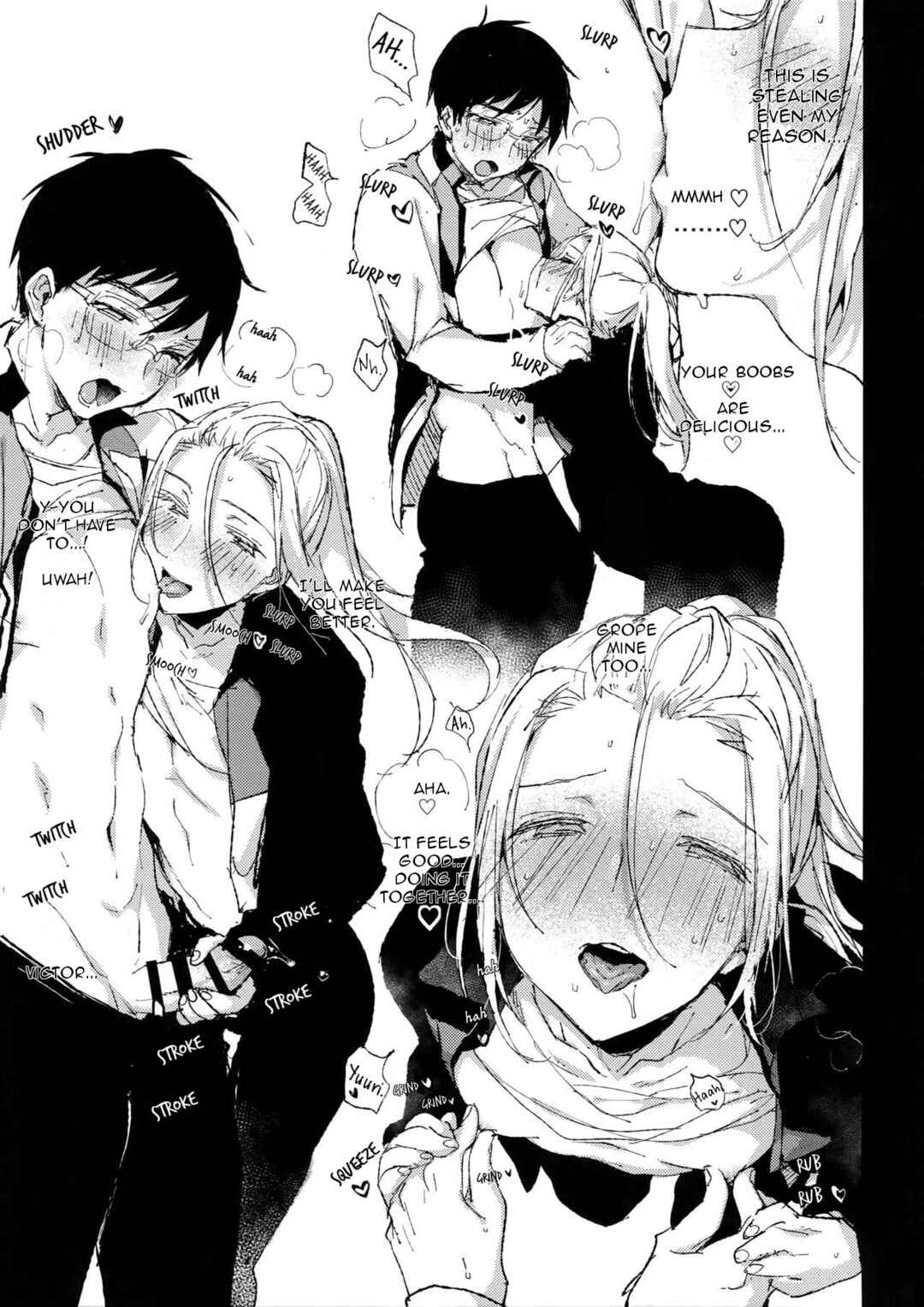 Page 4 Chapter Unknown_e041 Yuri!!! on Ice - Theres No Way a 23-Year-Old Guy Would Lose to a Juniors Dick (Doujinshi)