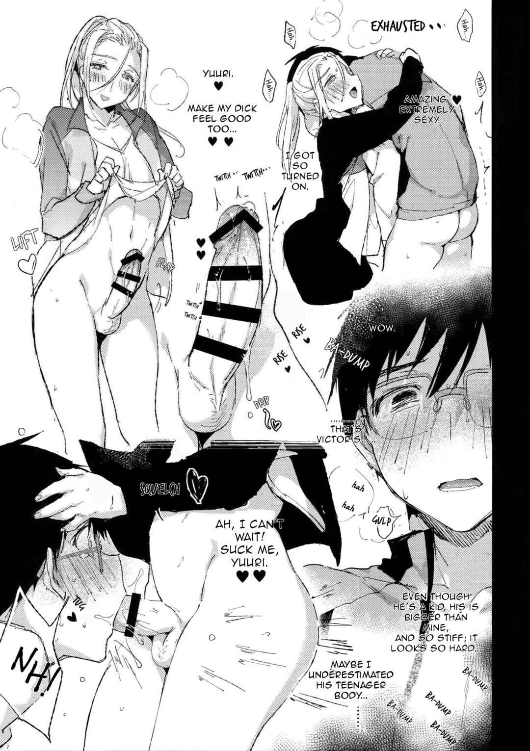 Page 6 Chapter Unknown_e041 Yuri!!! on Ice - Theres No Way a 23-Year-Old Guy Would Lose to a Juniors Dick (Doujinshi)