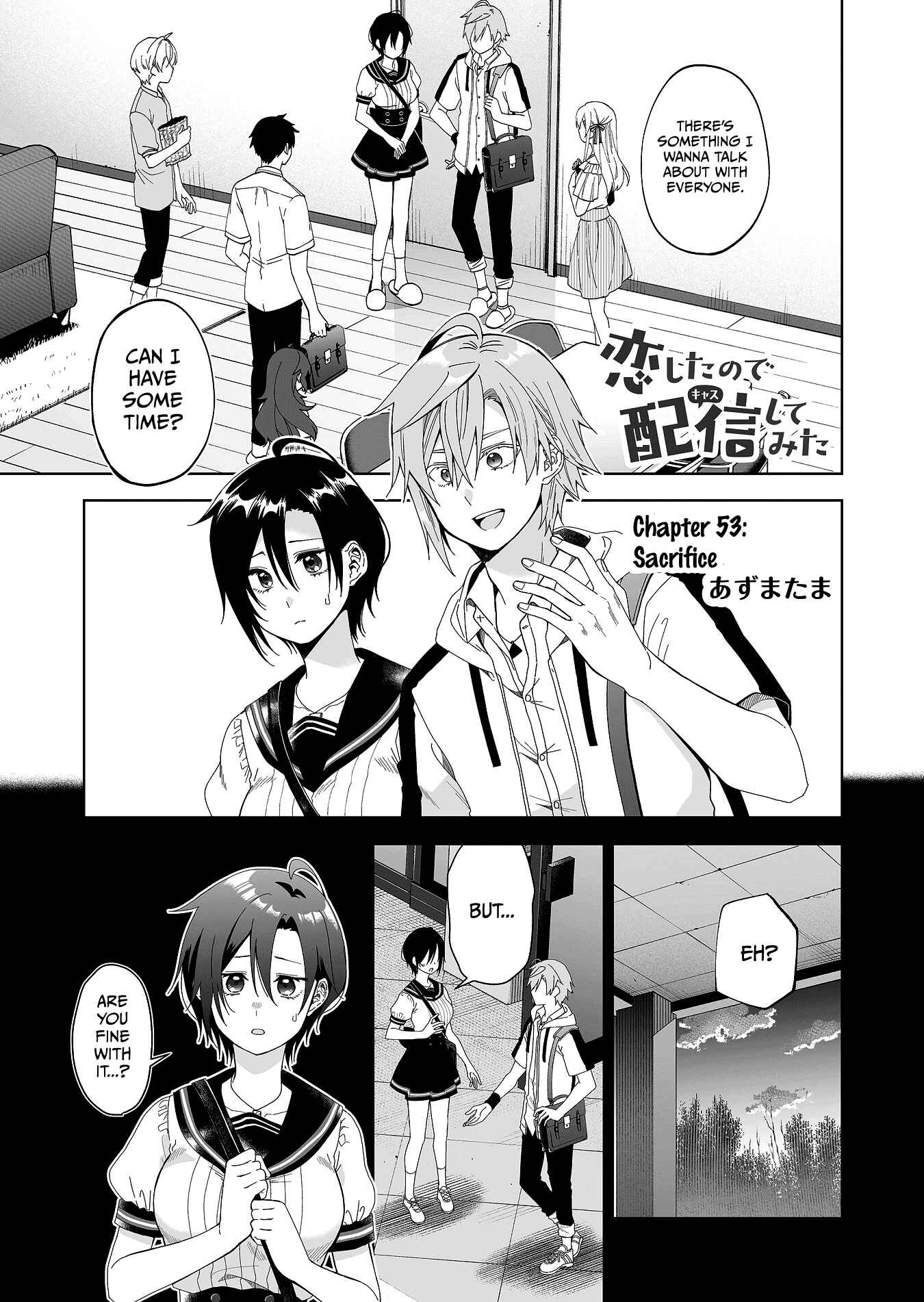 Page 1 Chapter 53 I Fell in Love, so I Tried Livestreaming.