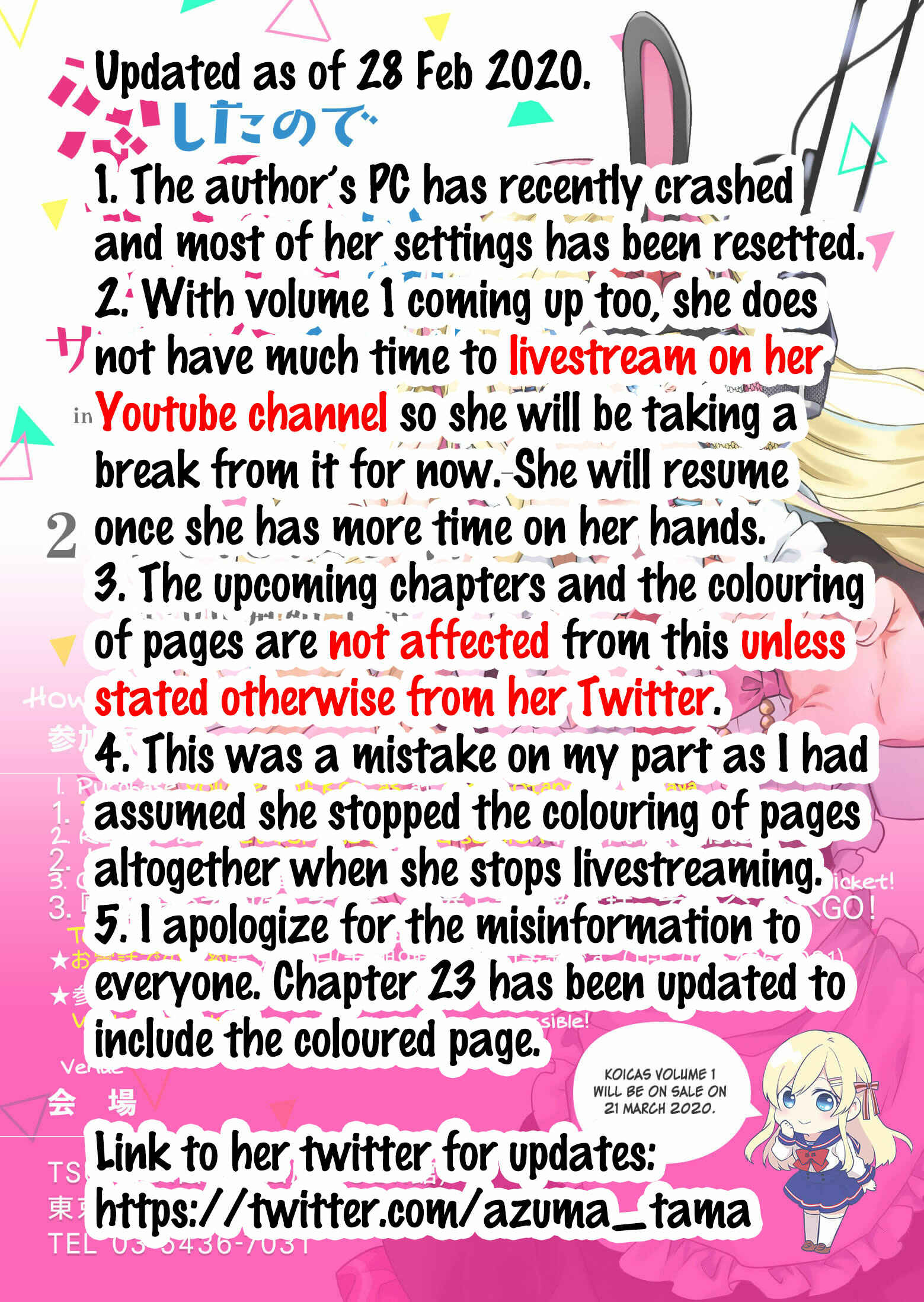 Page 18 Chapter 23 I Fell in Love, so I Tried Livestreaming.