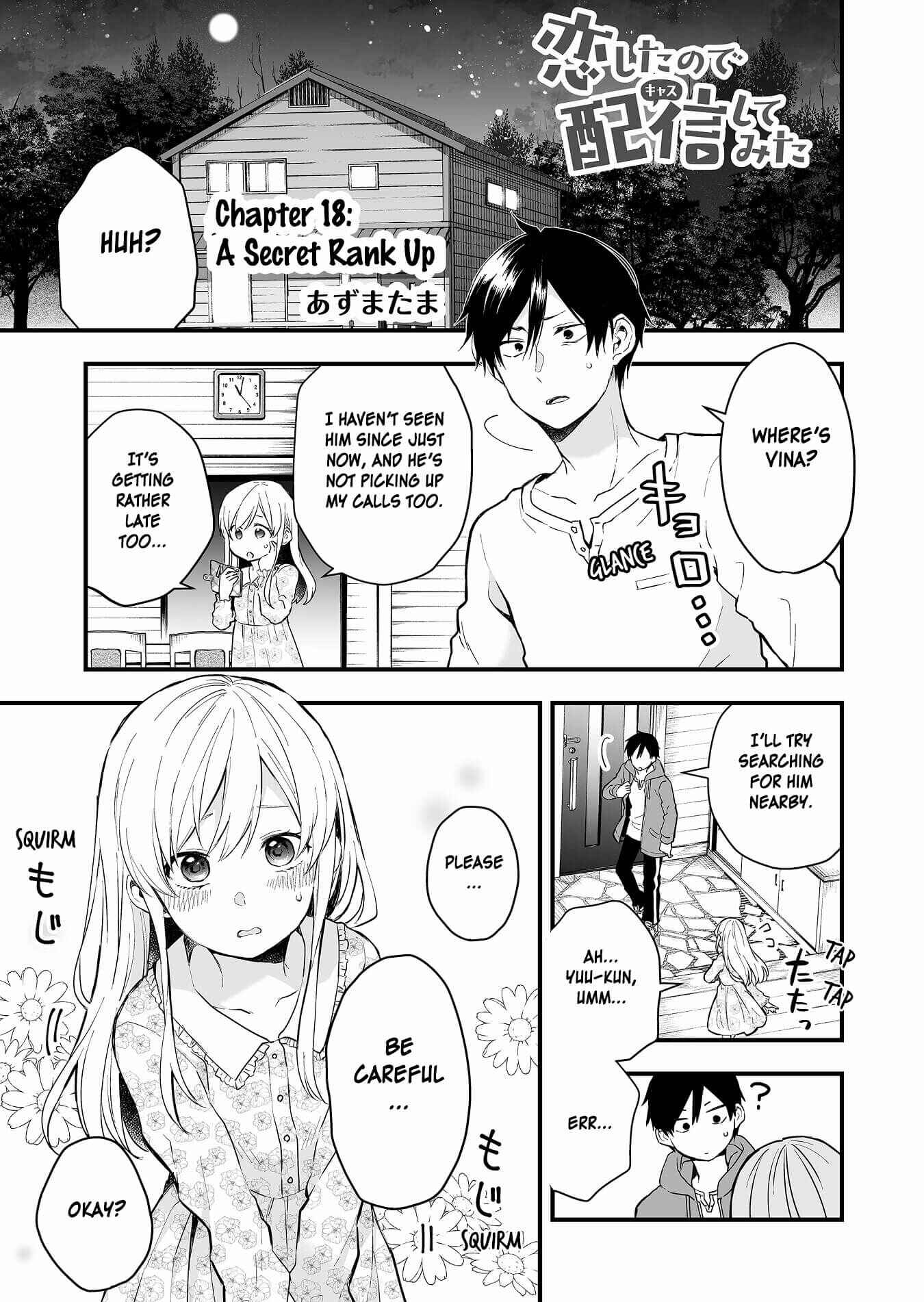 Page 1 Chapter 18 I Fell in Love, so I Tried Livestreaming.