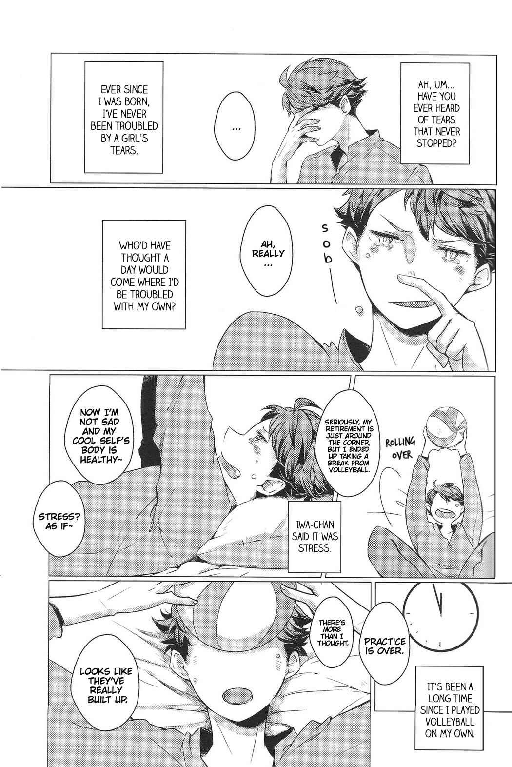 Page 8 Chapter Unknown_ee3e Haikyuu!! - NAMIDA LOGIC (Doujinshi)