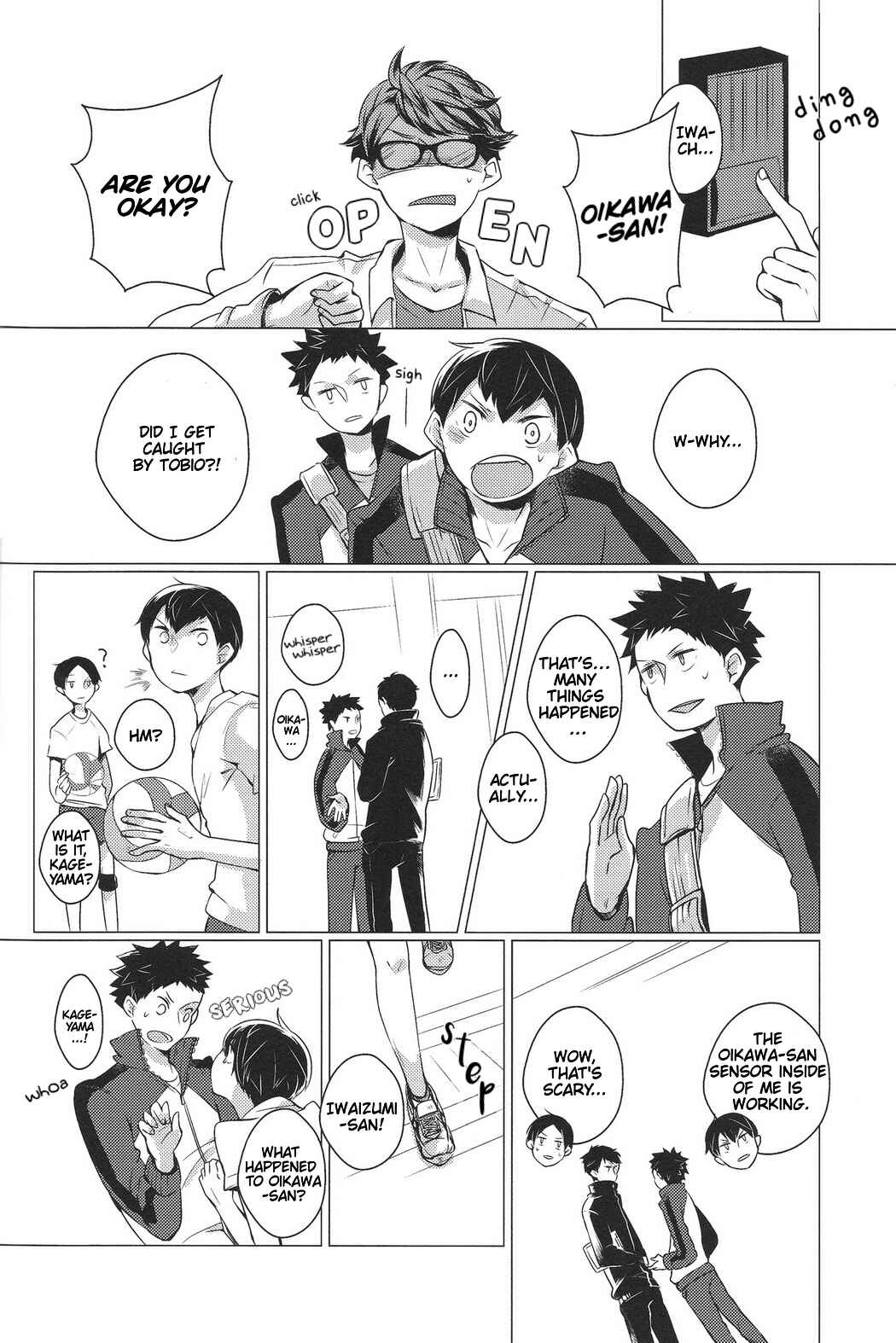 Page 9 Chapter Unknown_ee3e Haikyuu!! - NAMIDA LOGIC (Doujinshi)