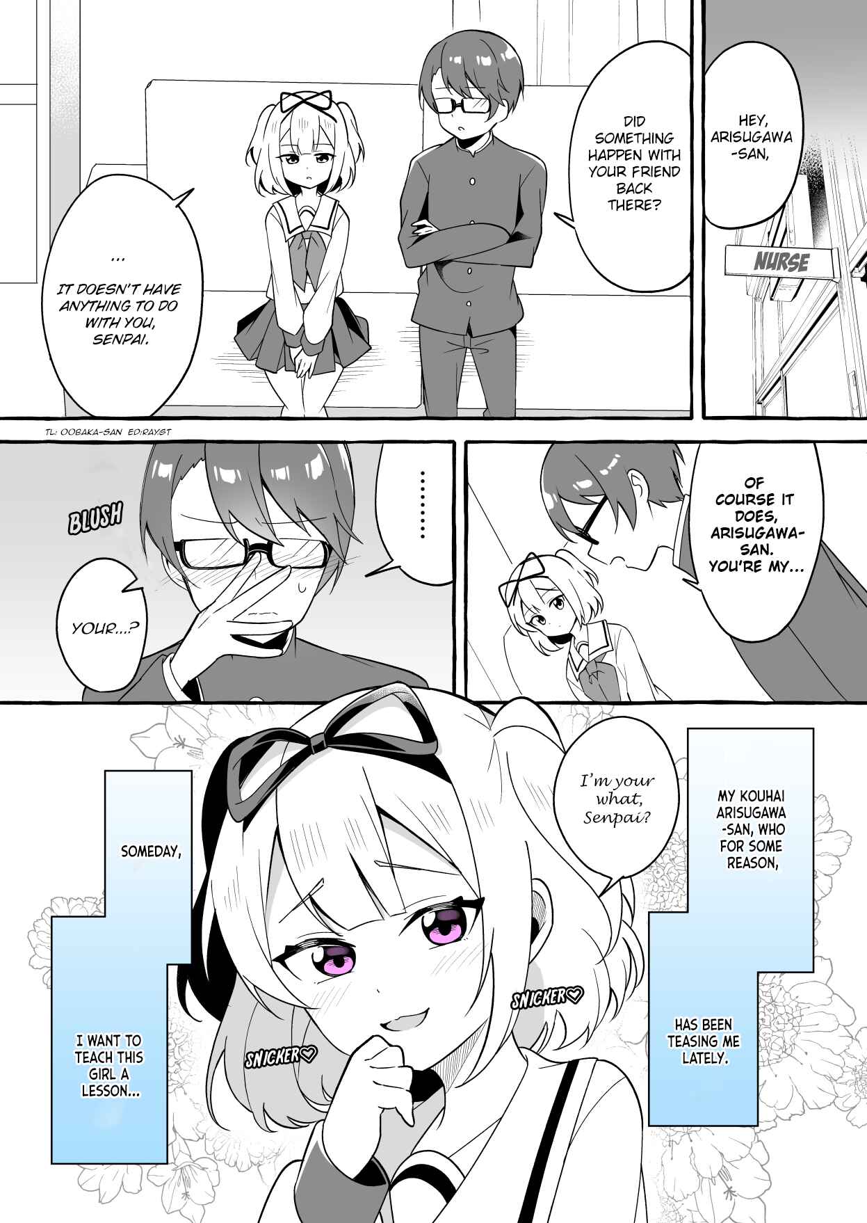 Page 1 Chapter 5 I Want To Teach My Cheeky Female Kouhai A Lesson
