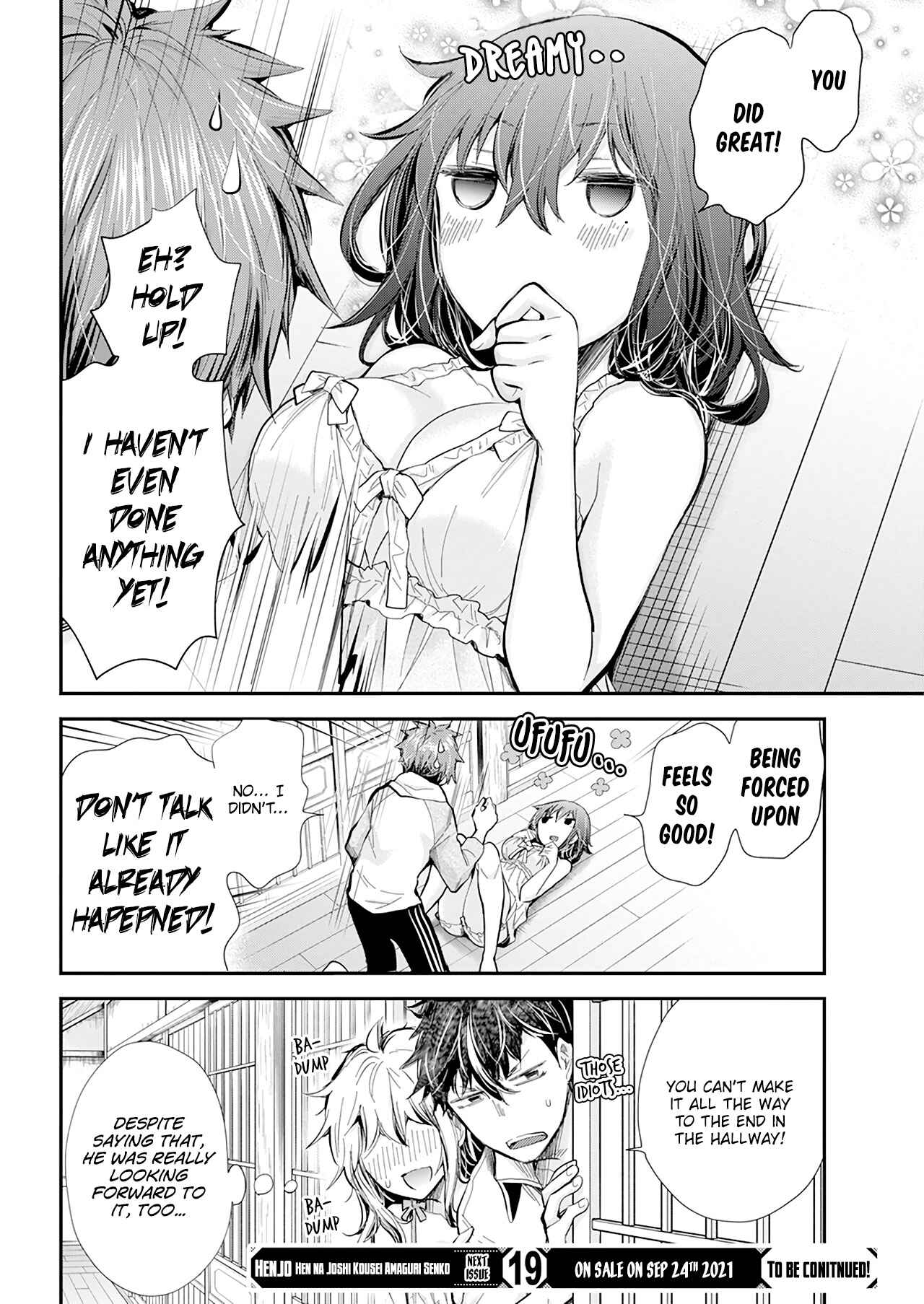 Page 21 Chapter 104 Henjo ~Hen na Joshi Kousei Amaguri Senko~