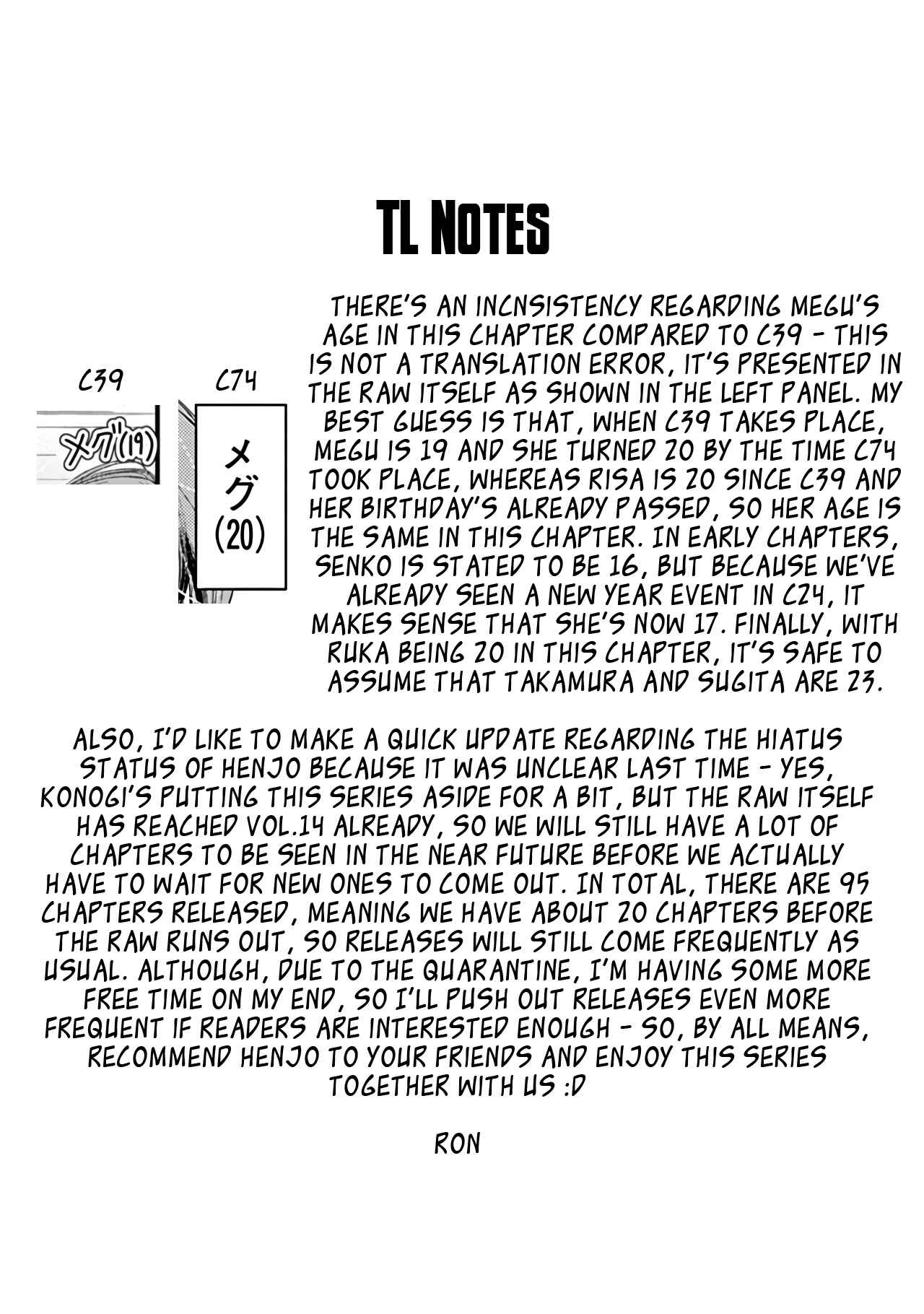 Page 28 Chapter 74 Henjo ~Hen na Joshi Kousei Amaguri Senko~