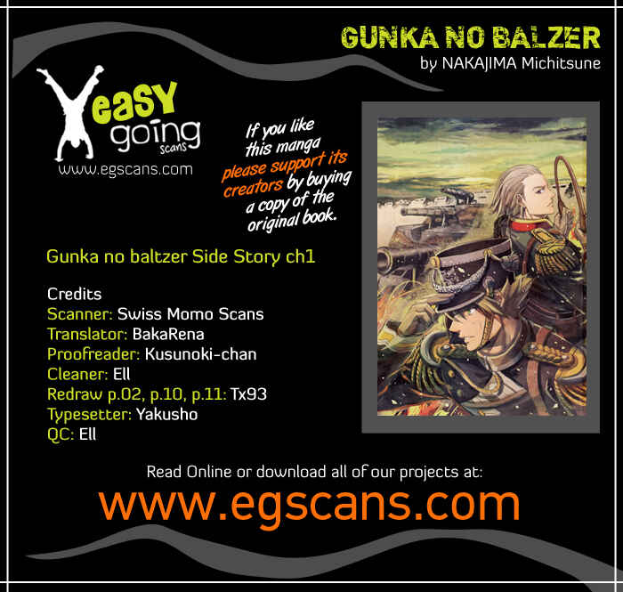 Page 1 Chapter 1 Gunka no Baltzar Gaiden - Yuukoku no Liebknecht