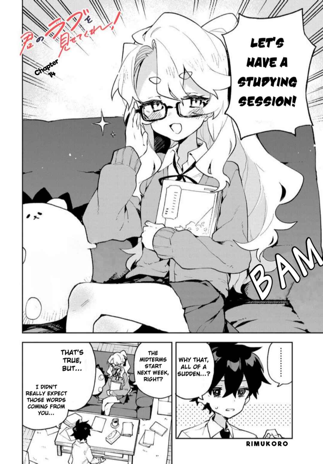 Page 2 Chapter 14 Kimi no Love wo Misetekure!