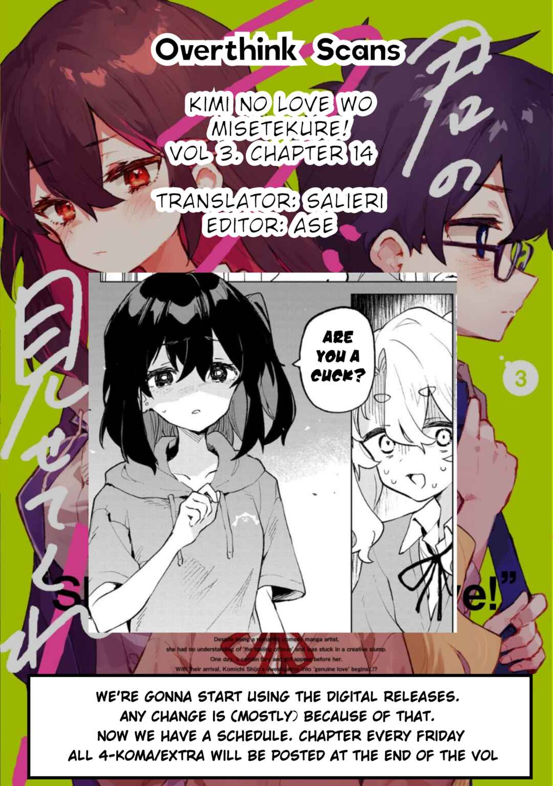 Page 20 Chapter 14 Kimi no Love wo Misetekure!
